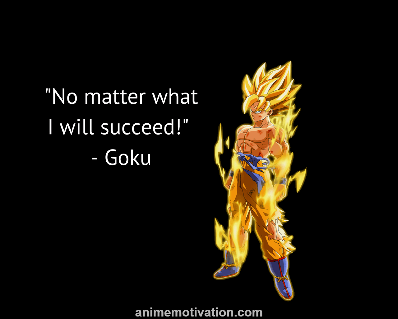 Inspirational Anime Wallpaper You Need To Download. Goku quotes, Anime quotes, Anime wallpaper