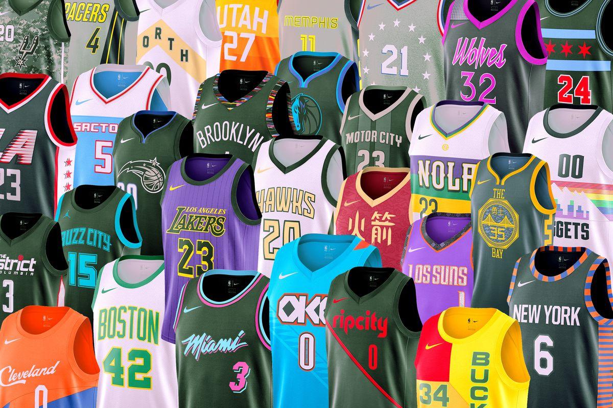 The Best and Worst of the NBA's New “City Edition” Jerseys