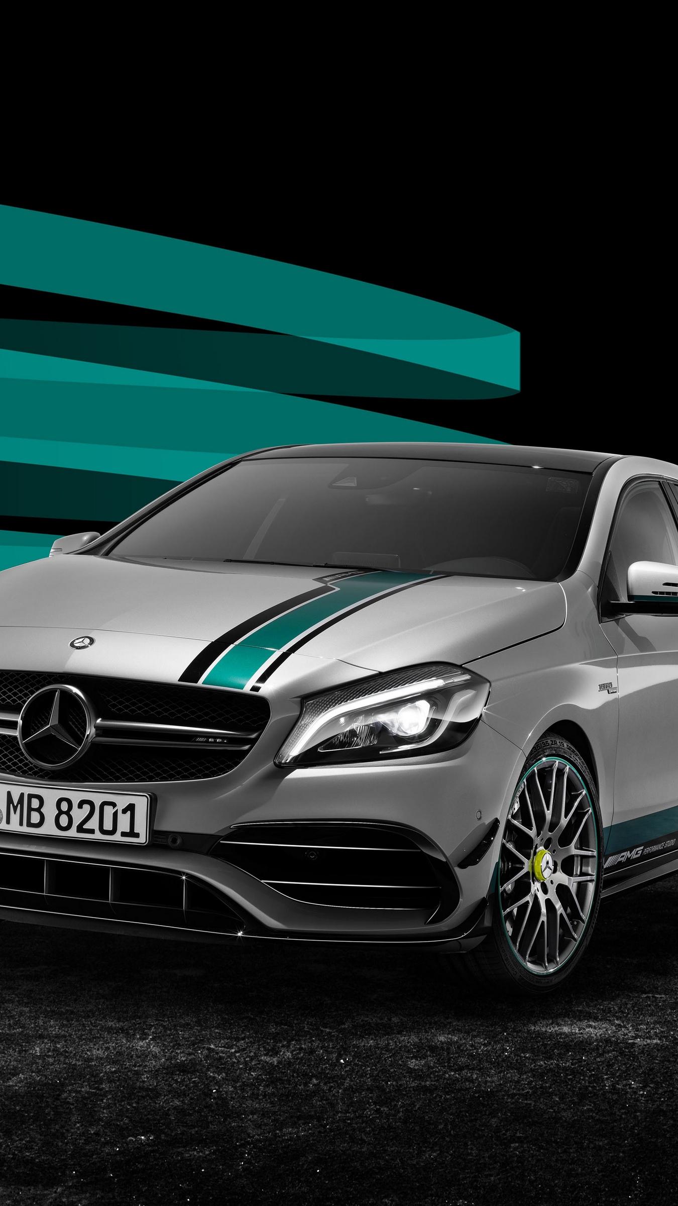 Download Wallpaper 1350x2400 Mercedes Benz, A Class, W Amg