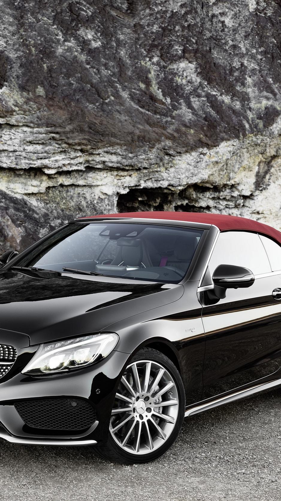 Download Wallpaper 938x1668 Amg, Mercedes Benz, C Class