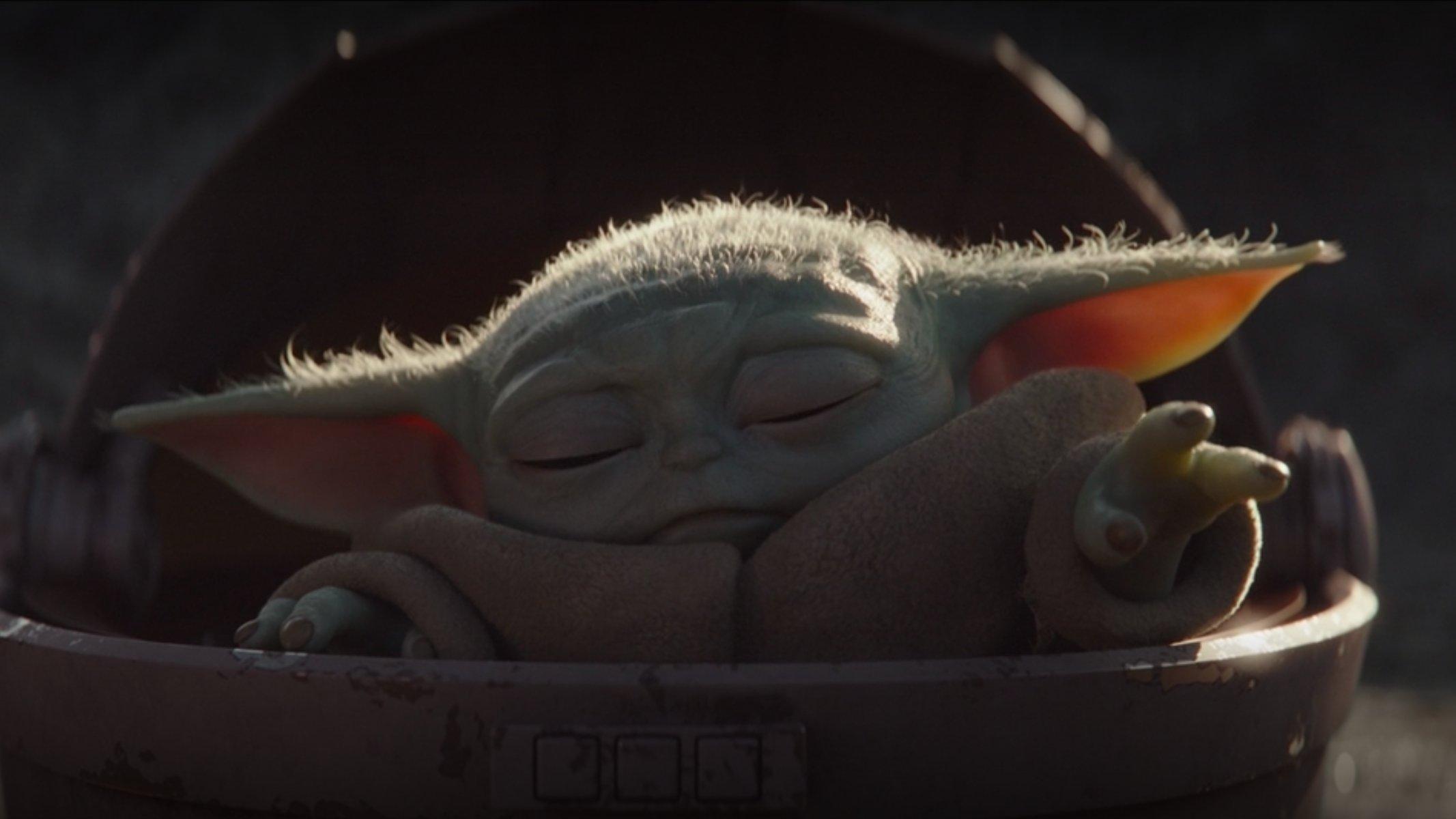 Beautiful Baby Yoda Wallpaper