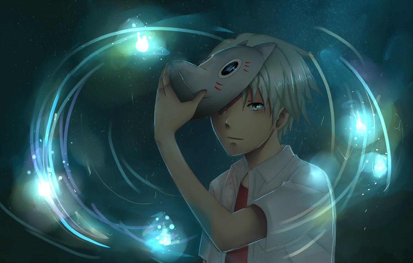 Wallpaper anime, art, Hotarubi no Mori e, the Forest of Fireflies