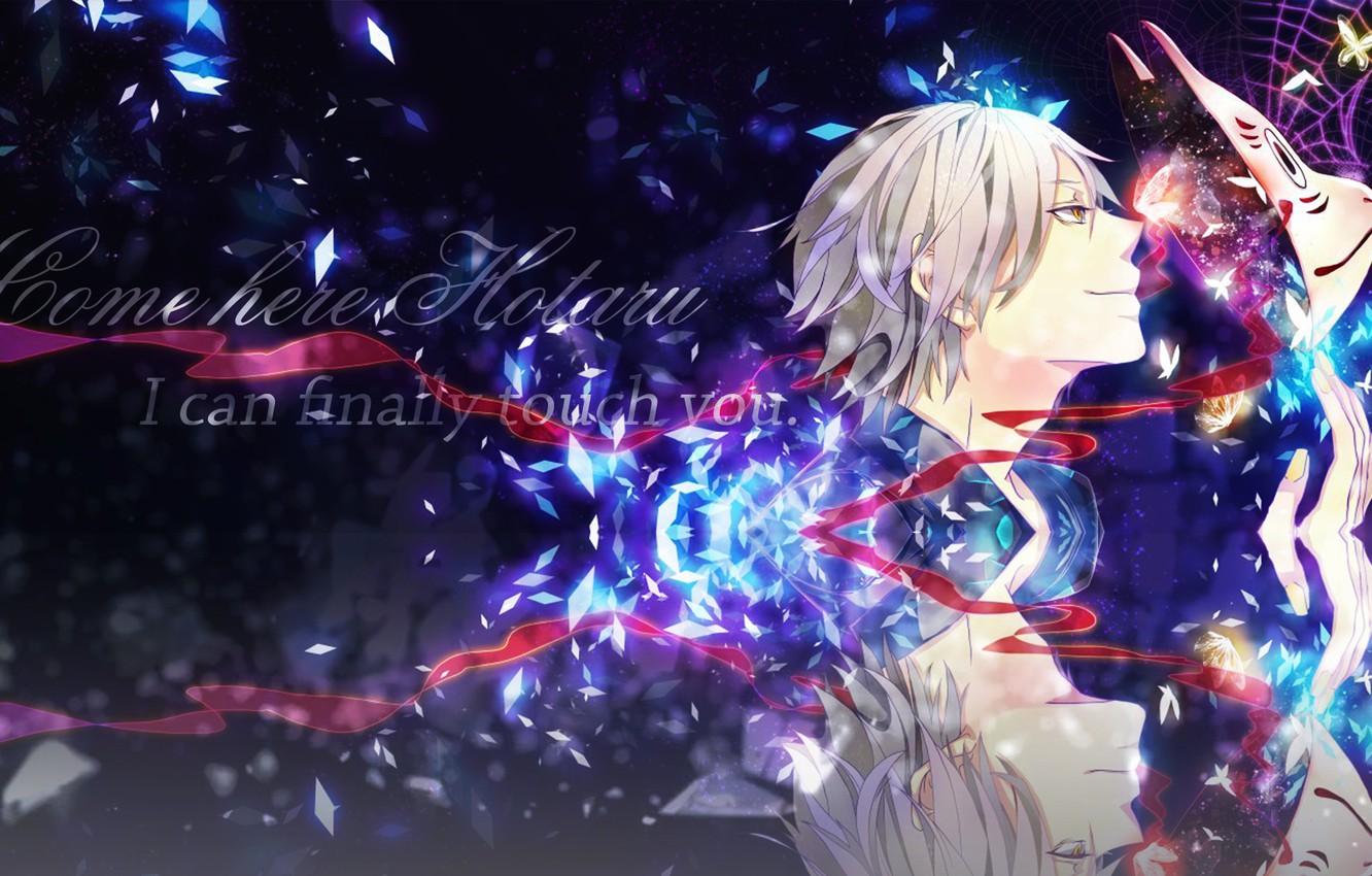 Wallpaper reflection, anime, art, guy, hotarubi no mori e image for desktop, section прочее