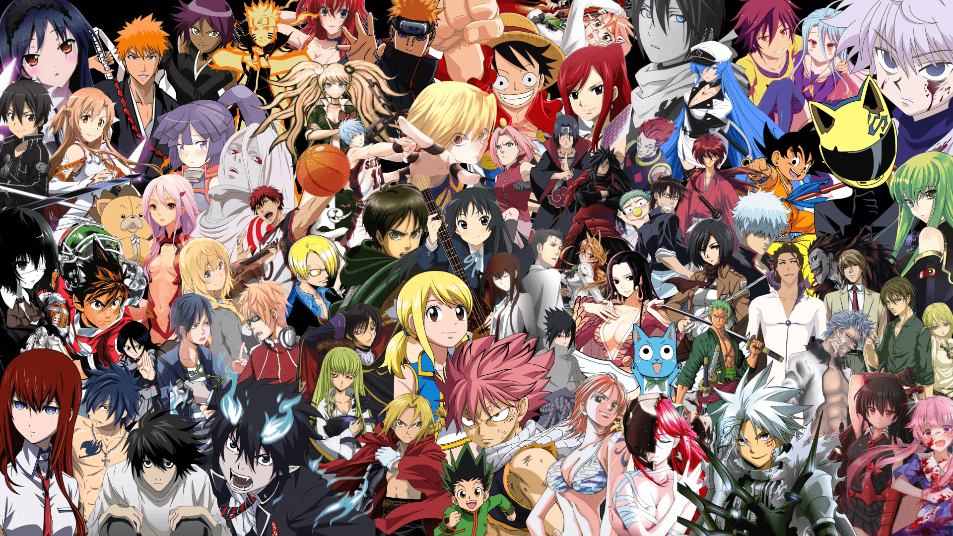 Anime Main Protagonists Wallpapers  Wallpaper Cave