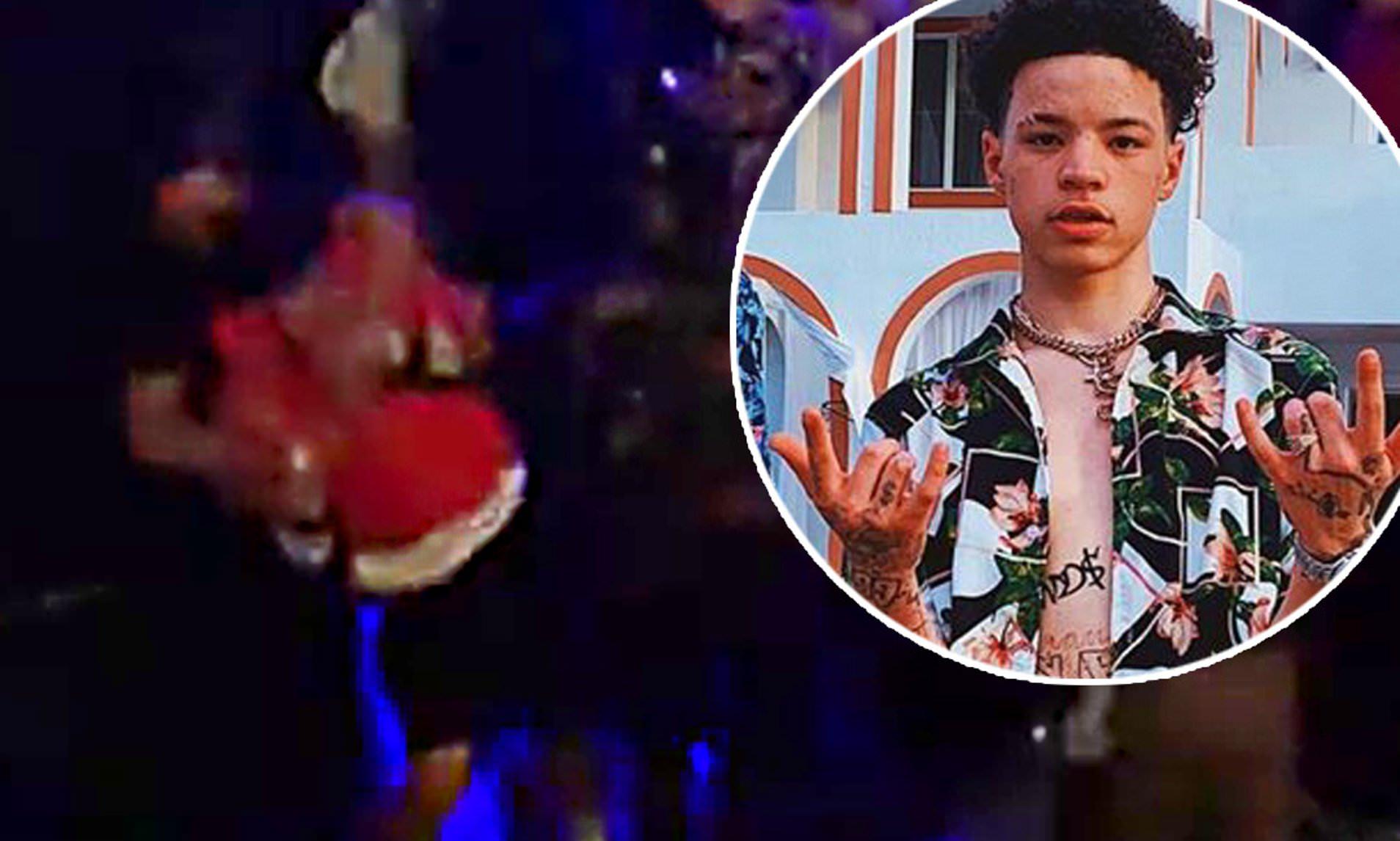 WATCH: A young fan is violently thrown off stage at Lil