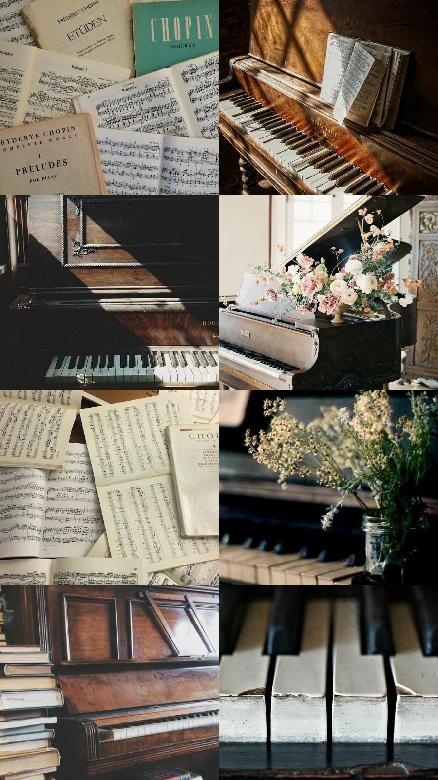 tumblr backgrounds piano