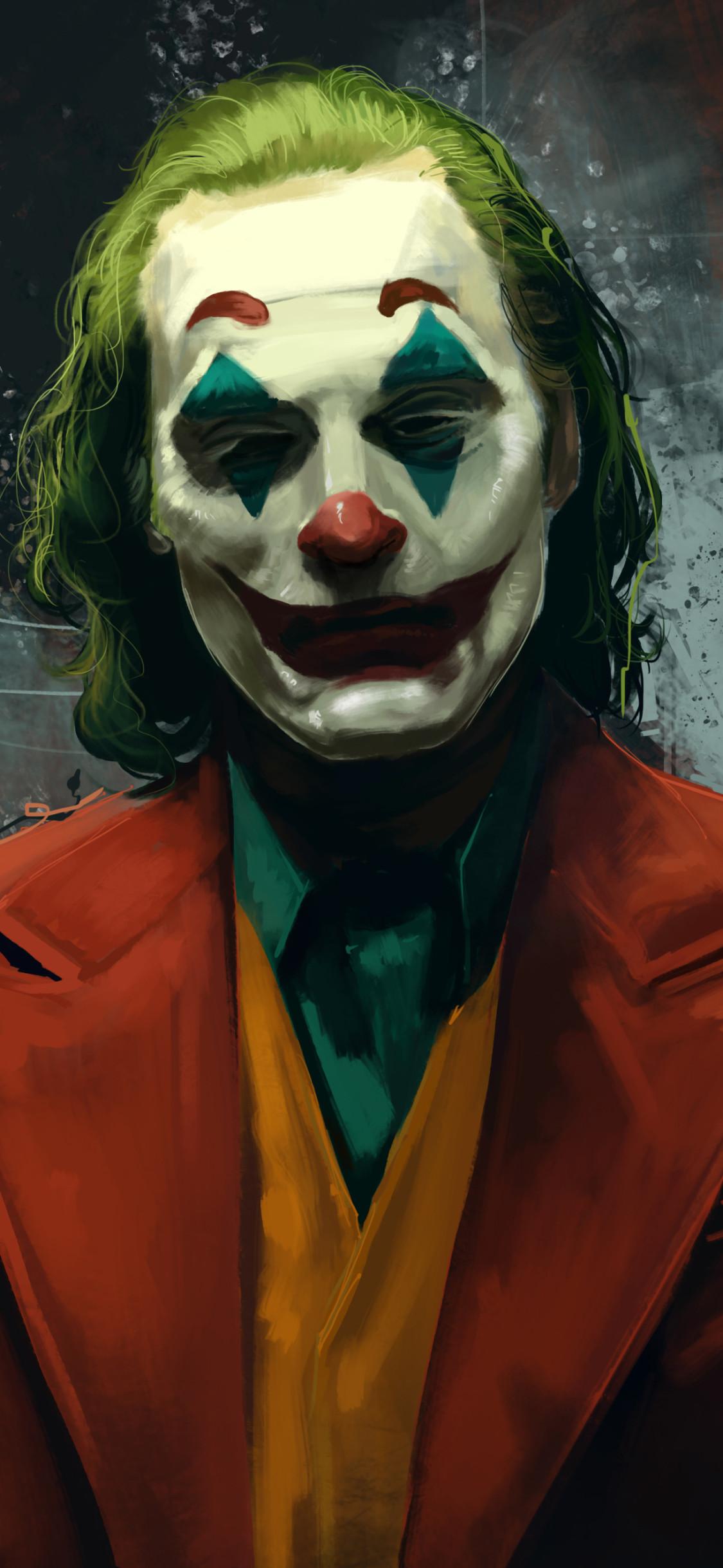 Joker Iphone Wallpaper Joaquin Phoenix gambar ke 2