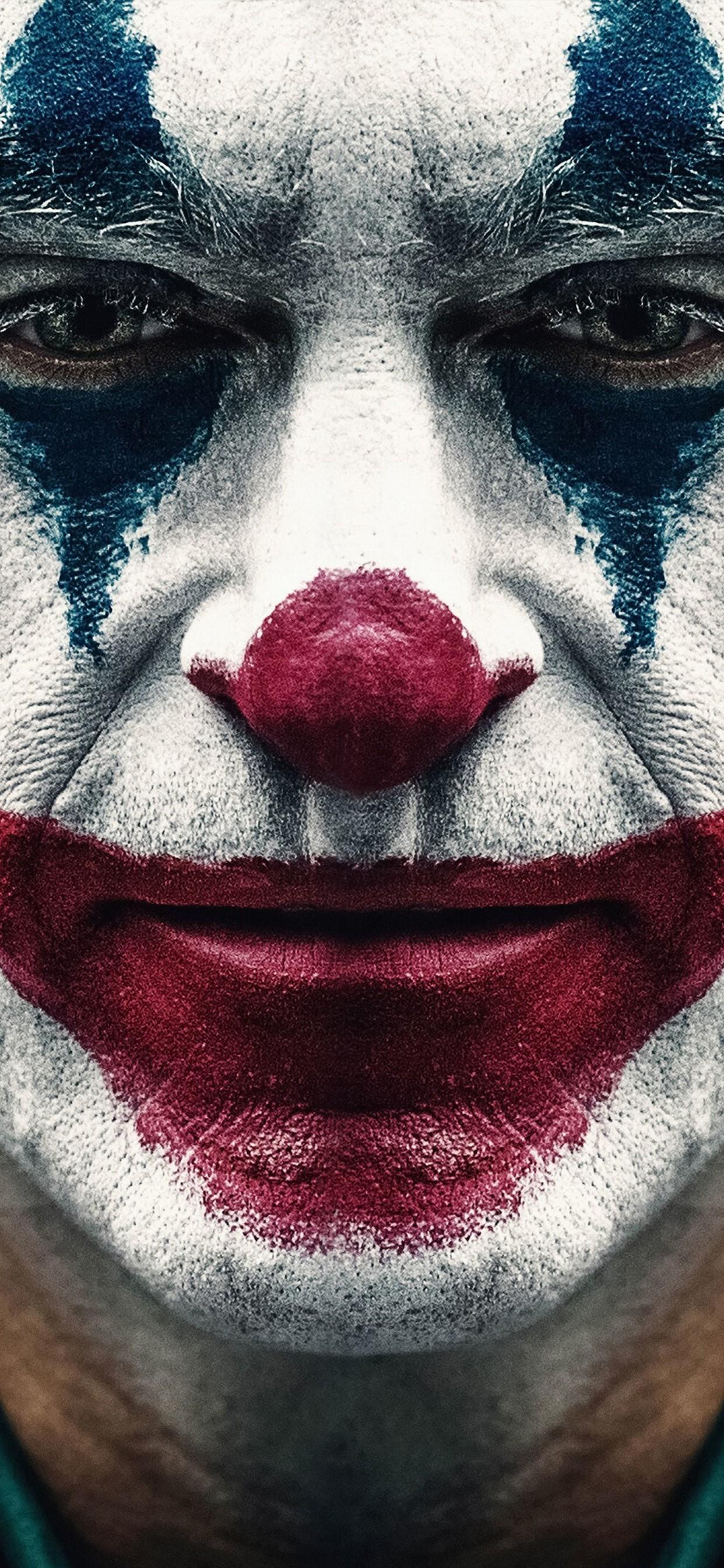 joker 2019 joaquin phoenix clown iPhone Wallpaper Free Download