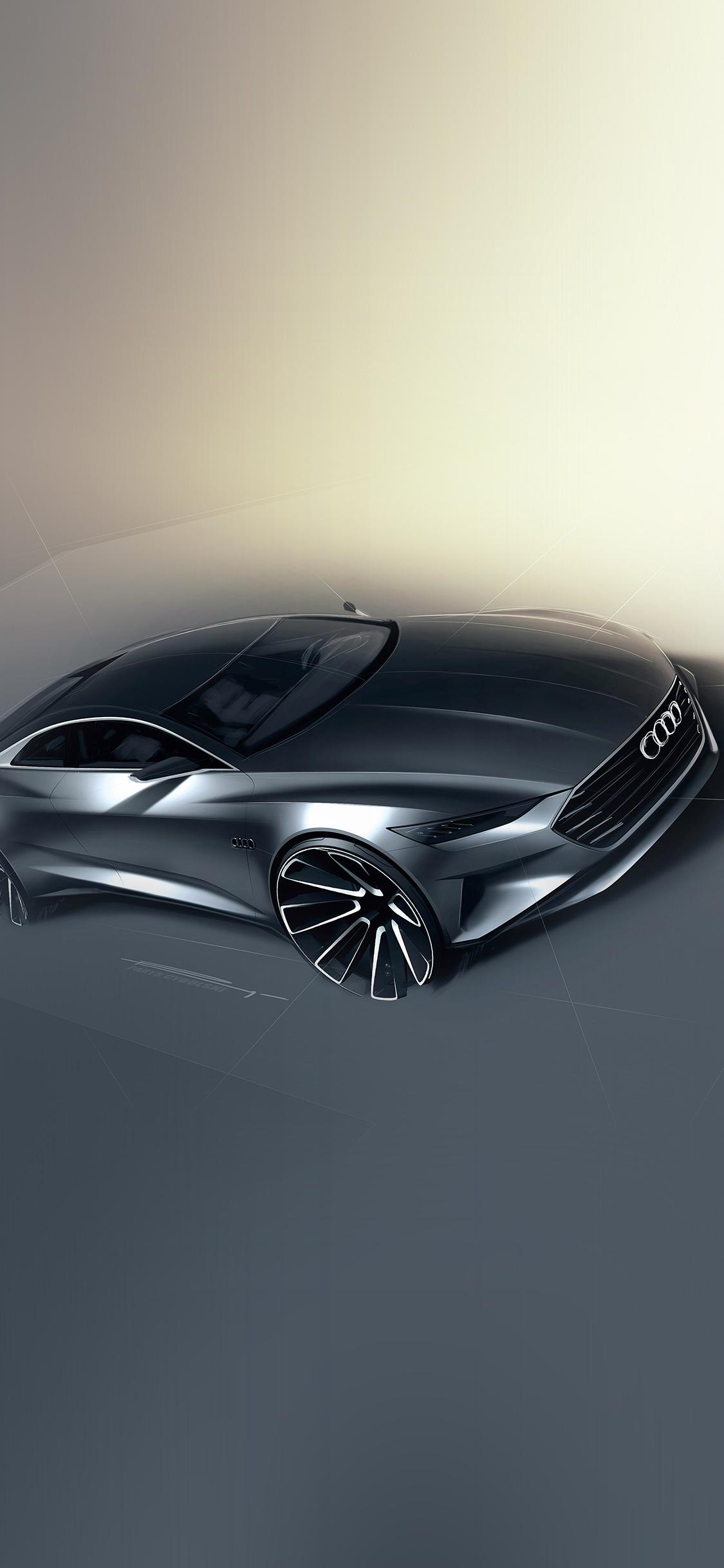 Audi Concept Car Illustration Art Wallpaper