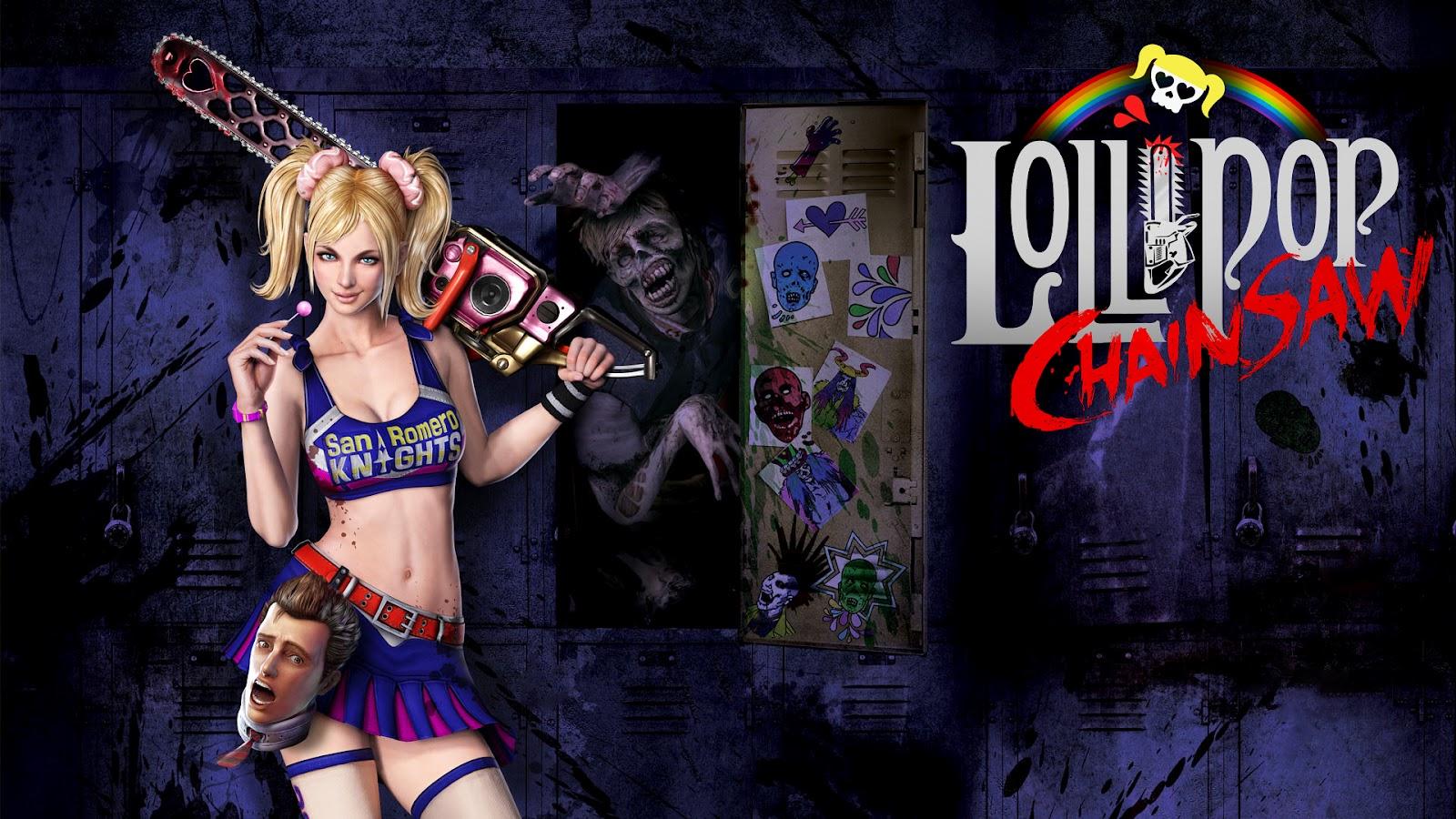 Lollipop Chainsaw Desktop Background