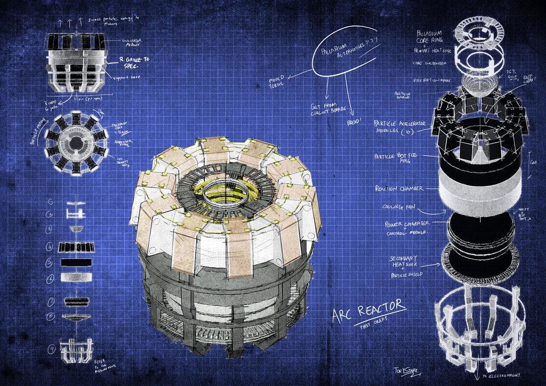 Arc Reactor Wallpaper Man 3 Arc Reactor Blueprints Wallpaper & Background Download