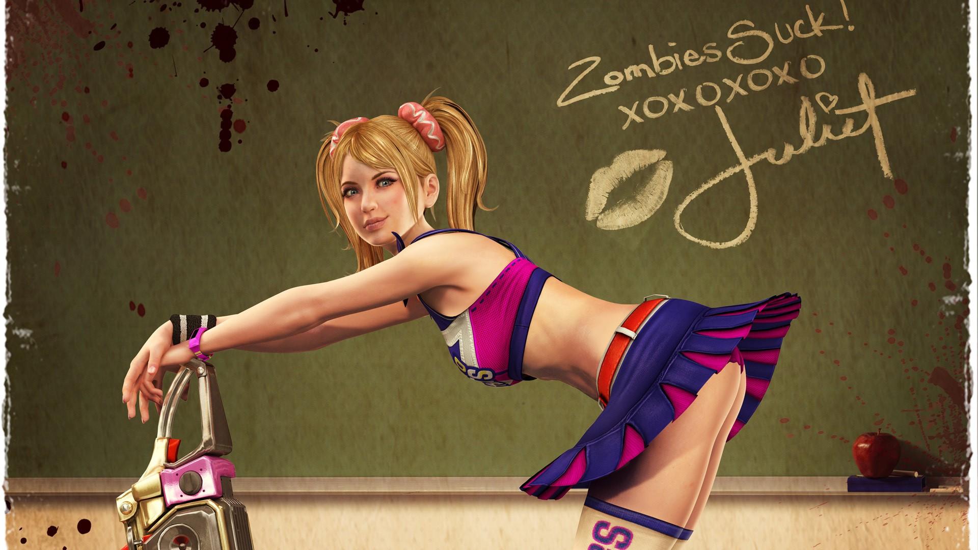 video Game Girls, Lollipop Chainsaw, Wallpaper HD