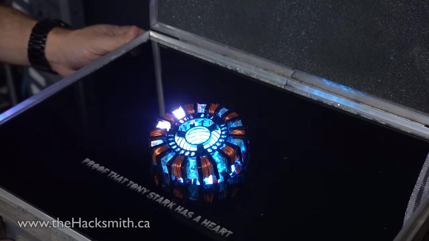 This Guy Built His Own Iron Man Arc Reactor to Charge His