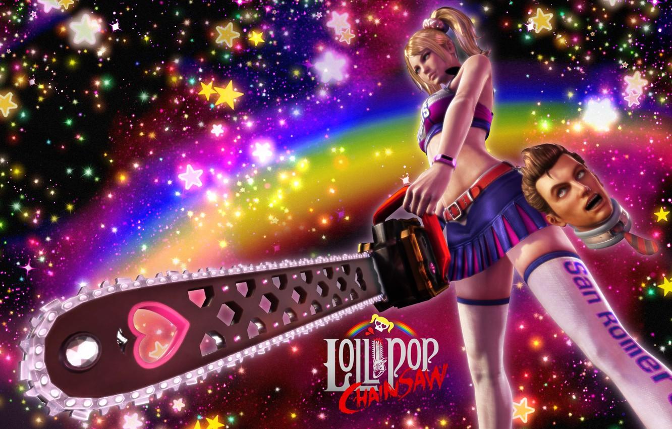 Photo Wallpaper Chainsaw, Lollipop Chainsaw, Juliet