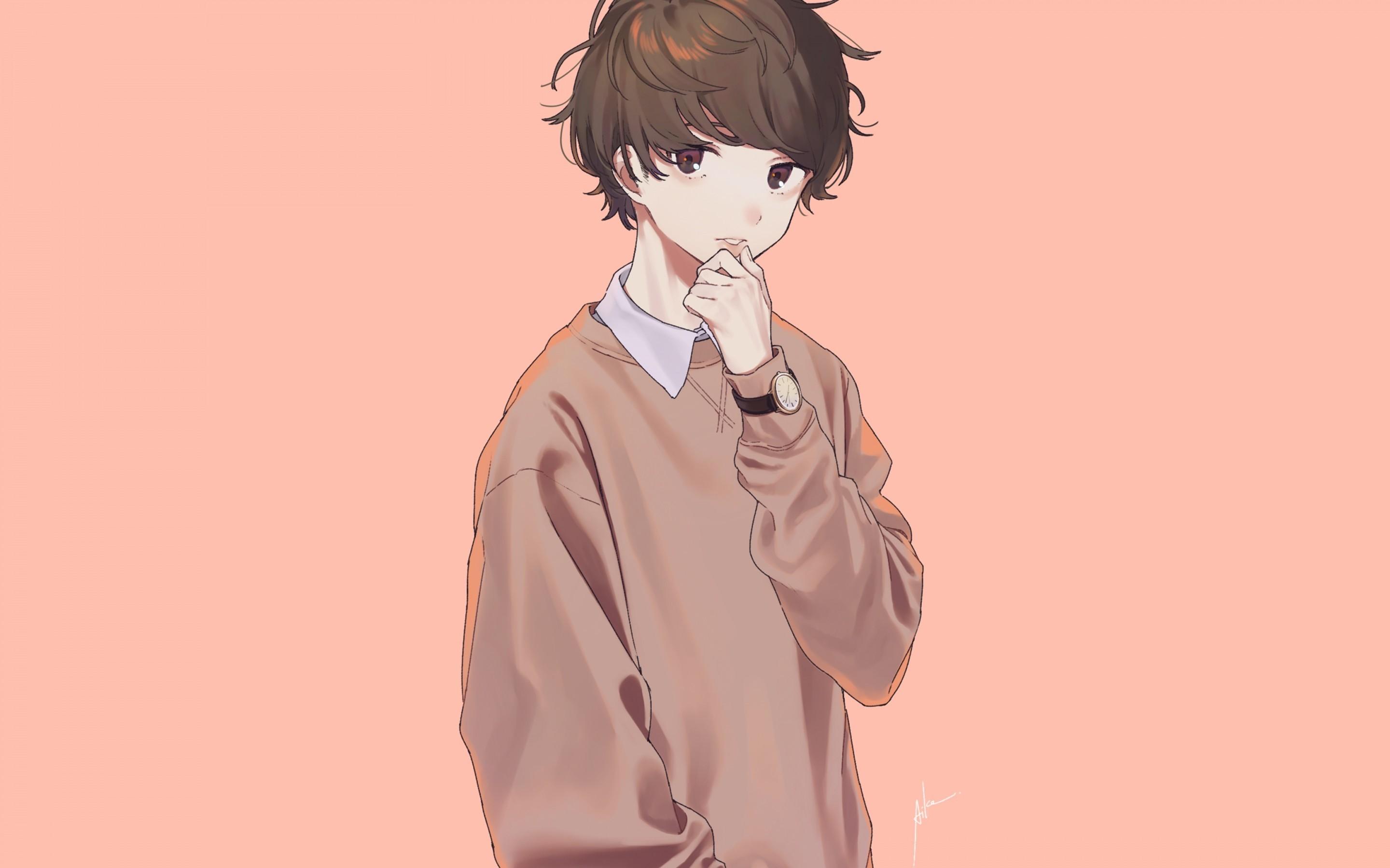 cute boy anime backgrounds
