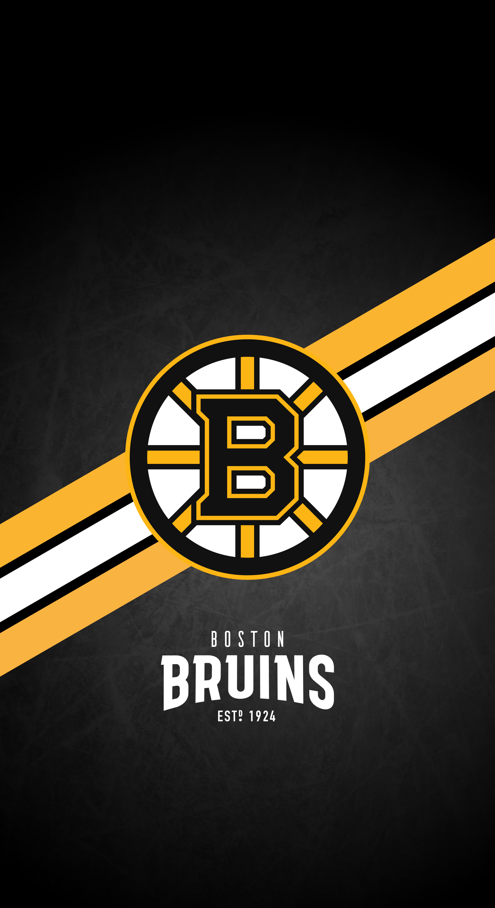 Boston Bruins (NHL) IPhone X XS XR Lock Screen Wallpaper