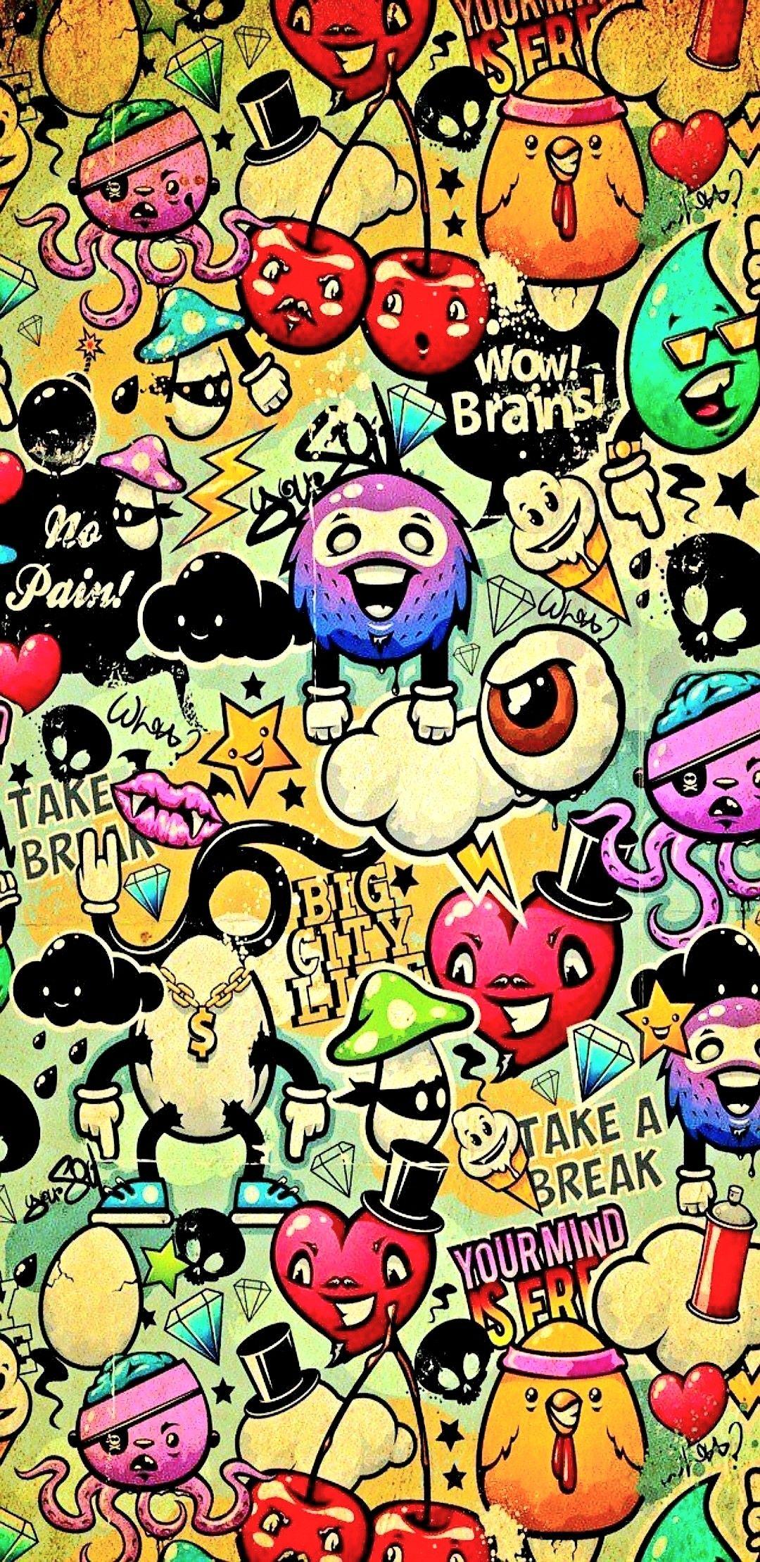 Doodle iPhone Wallpapers - Wallpaper Cave