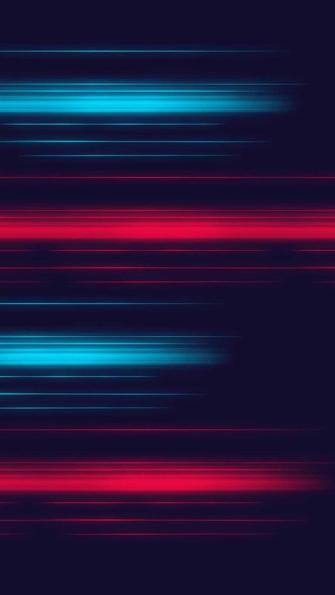 Abstract Neon Lines iPhone Wallpaper. Space iphone