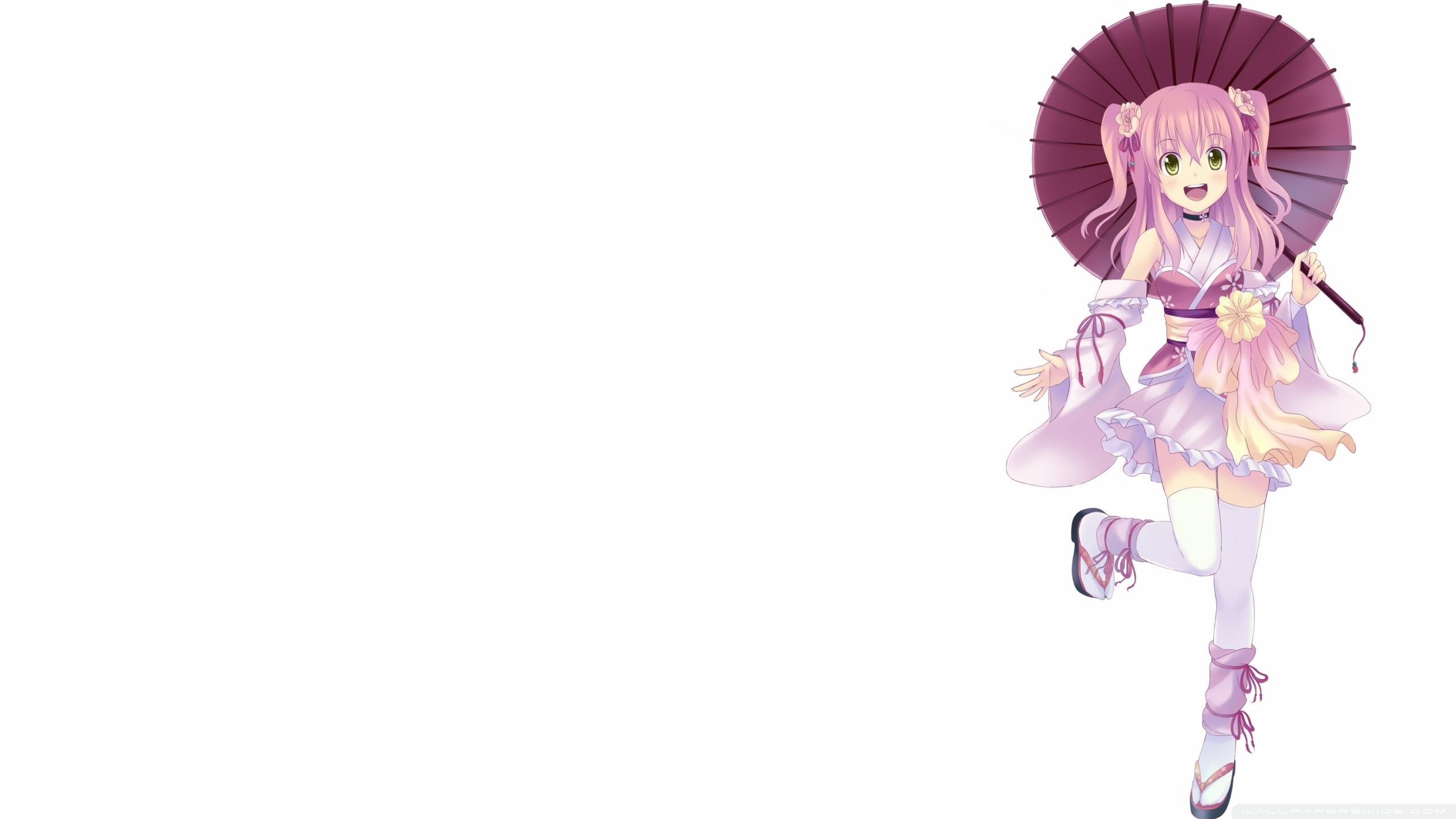 Japanese Anime Girl Ultra HD Desktop Background Wallpaper for 4K UHD TV, Tablet