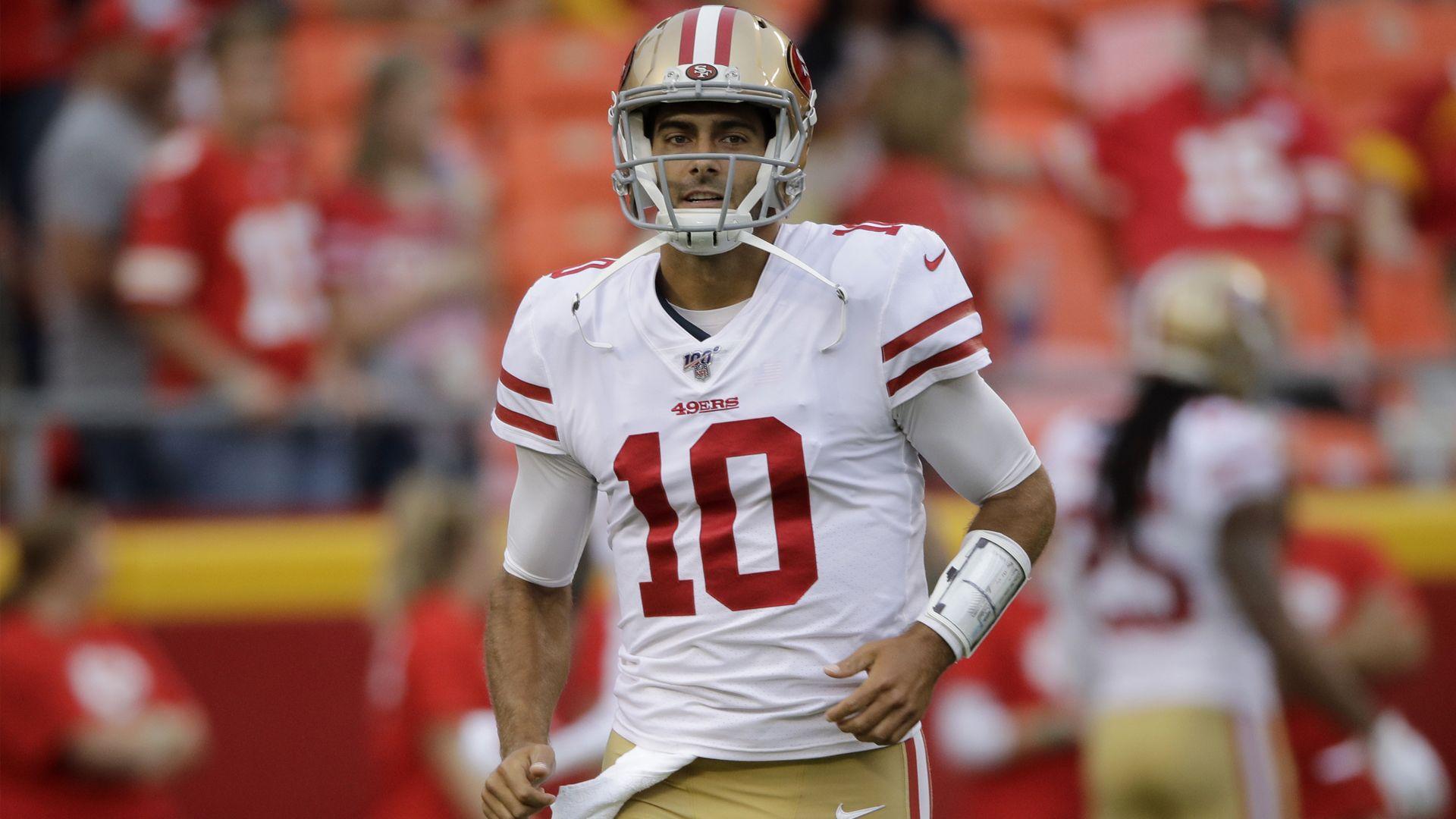 Why 49ers' Jimmy Garoppolo likes to take chances