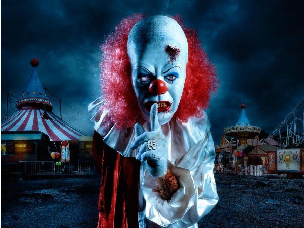 Creepy Clown Wallpaper