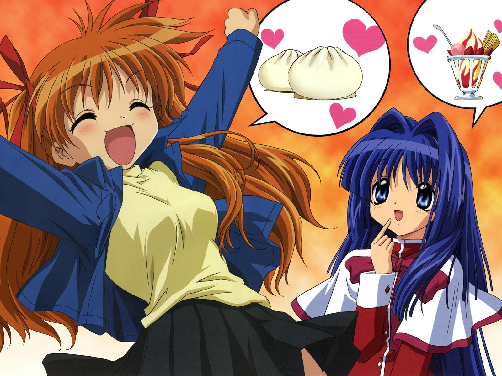 kanon minase nayuki sawatari makoto. konachan.com