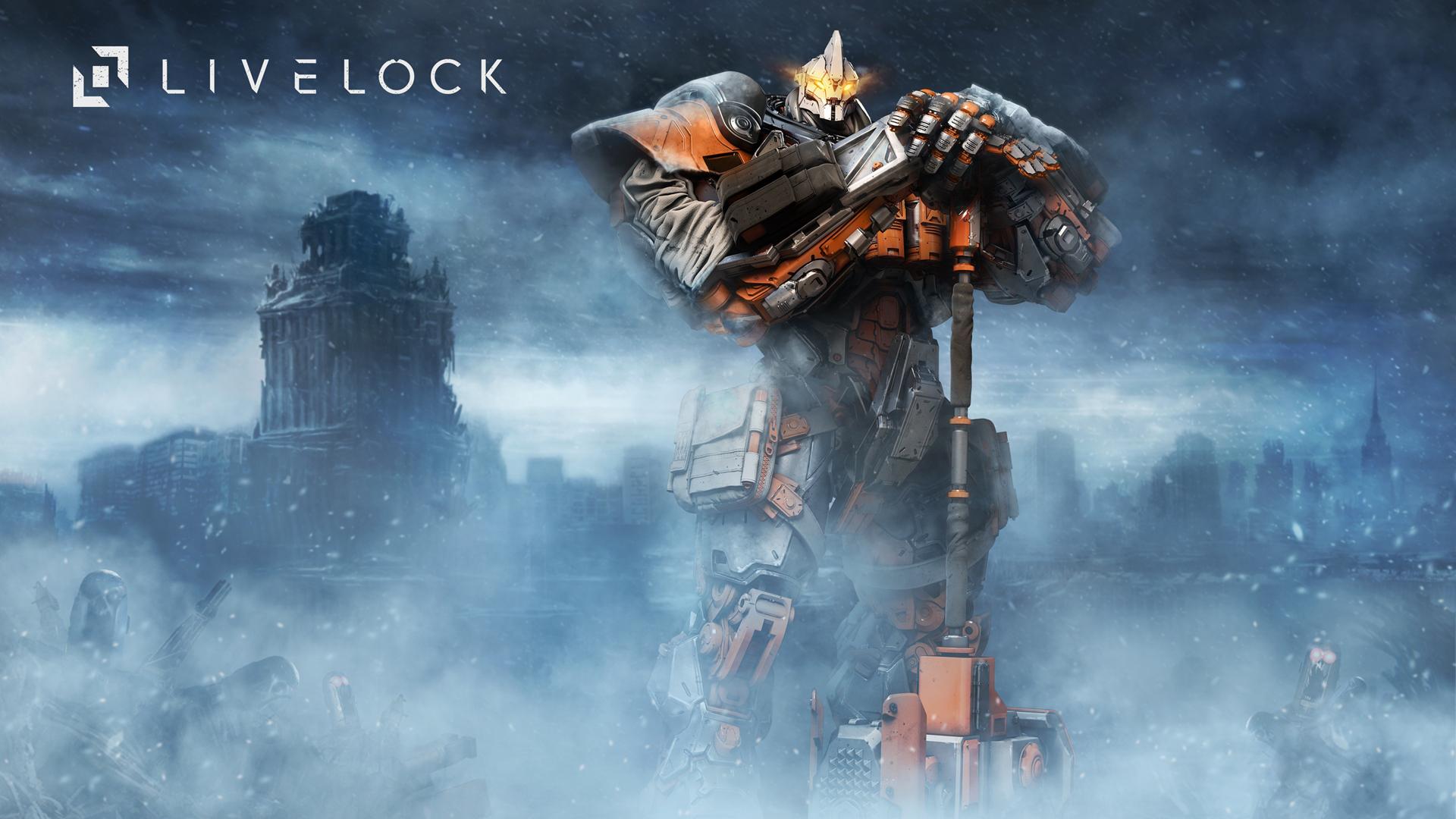 Battle robot. Wallpaper from Livelock