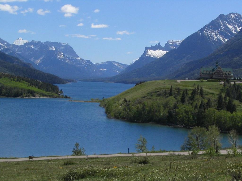 Upper and Middle Waterton Lakes, Waterton Lakes National P