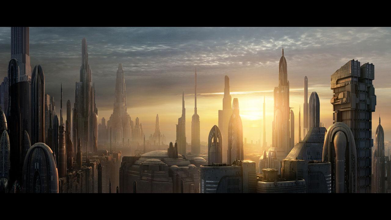 Star Wars 3 Coruscant Wallpaper