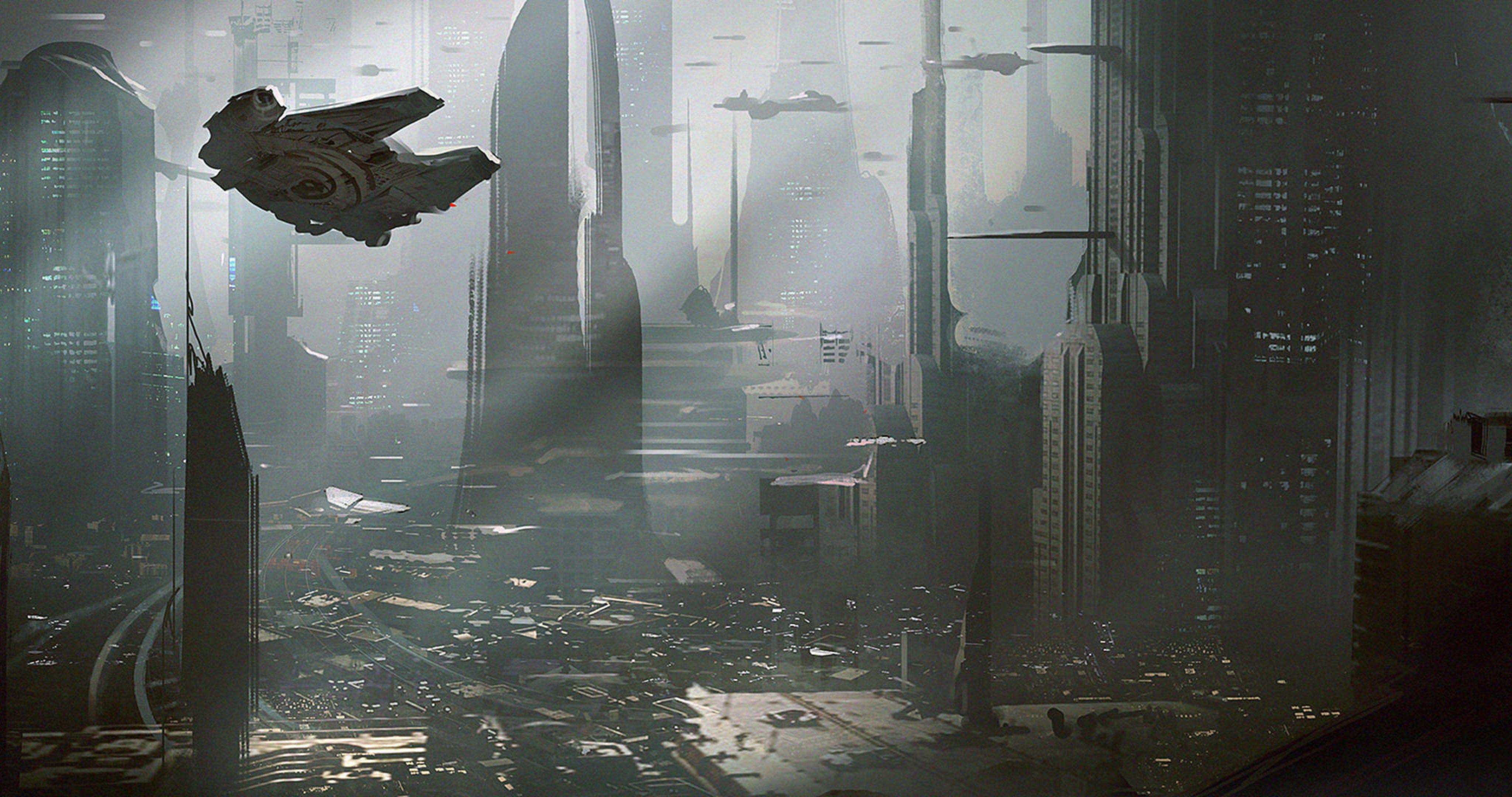Coruscant Wallpaper Art Star Wars Coruscant, HD