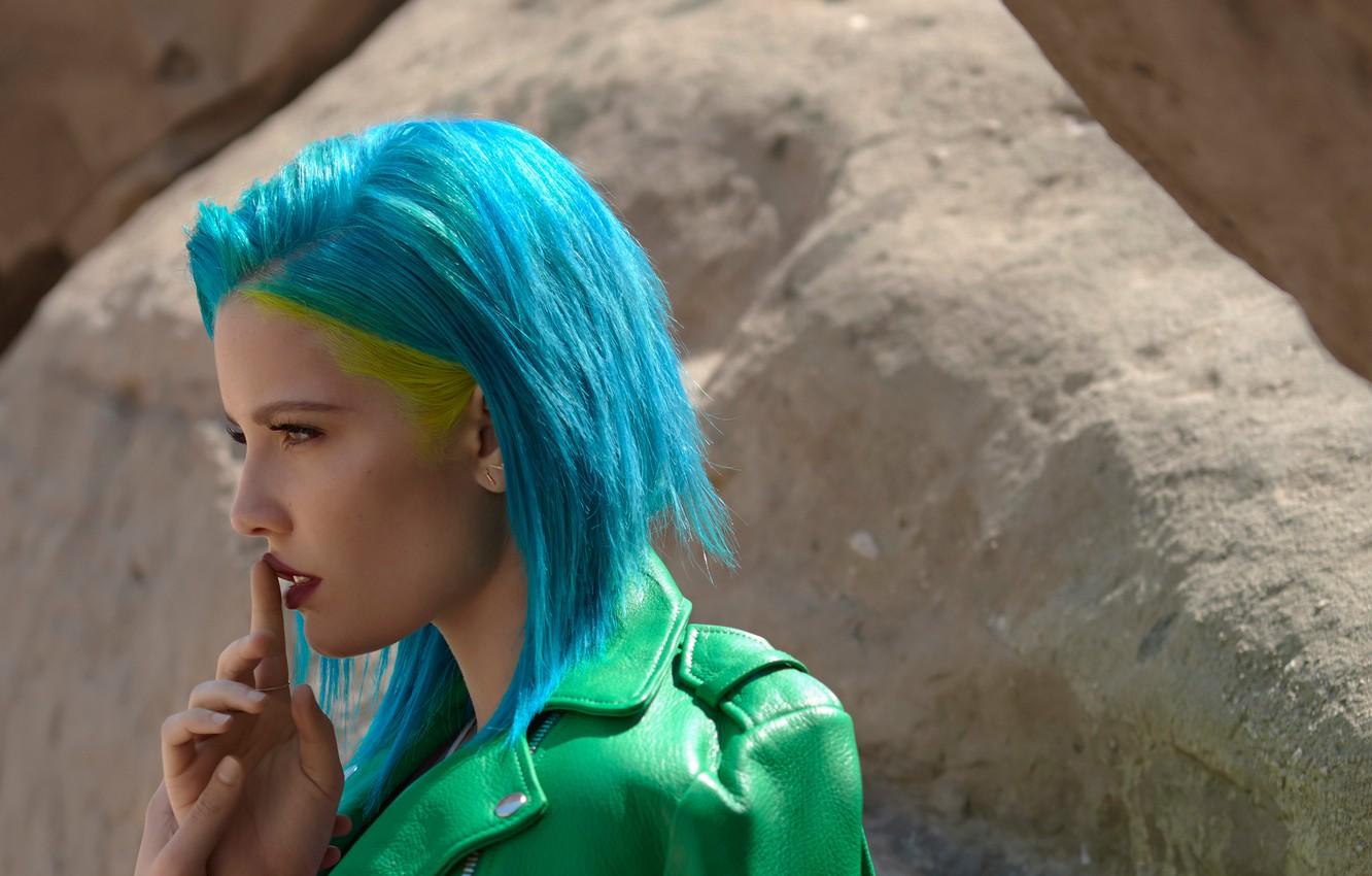 Photo Wallpaper Profile, Singer, Halsey Badlands