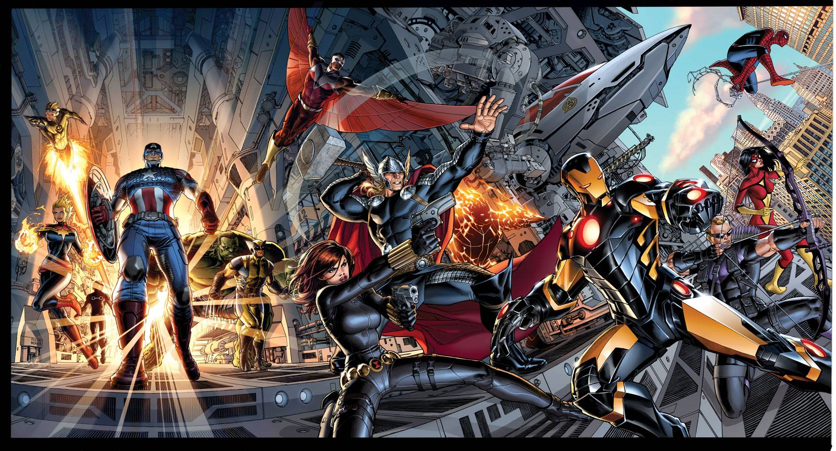 Justice League vs Avengers (read)