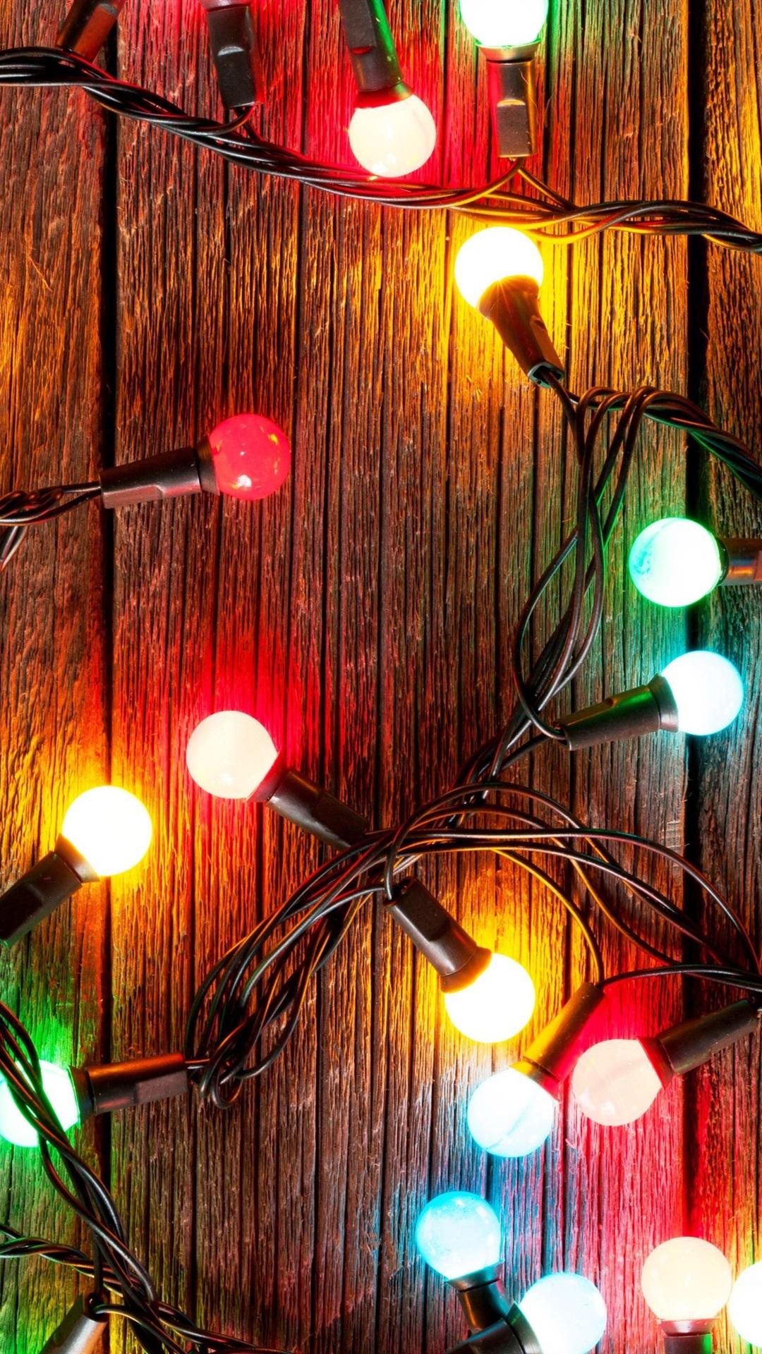 Colorful Festival Lights, Light Bulb, Decoration 1080x1920 IPhone 8 7 6 6S Plus Wallpaper, Background, Picture, Image