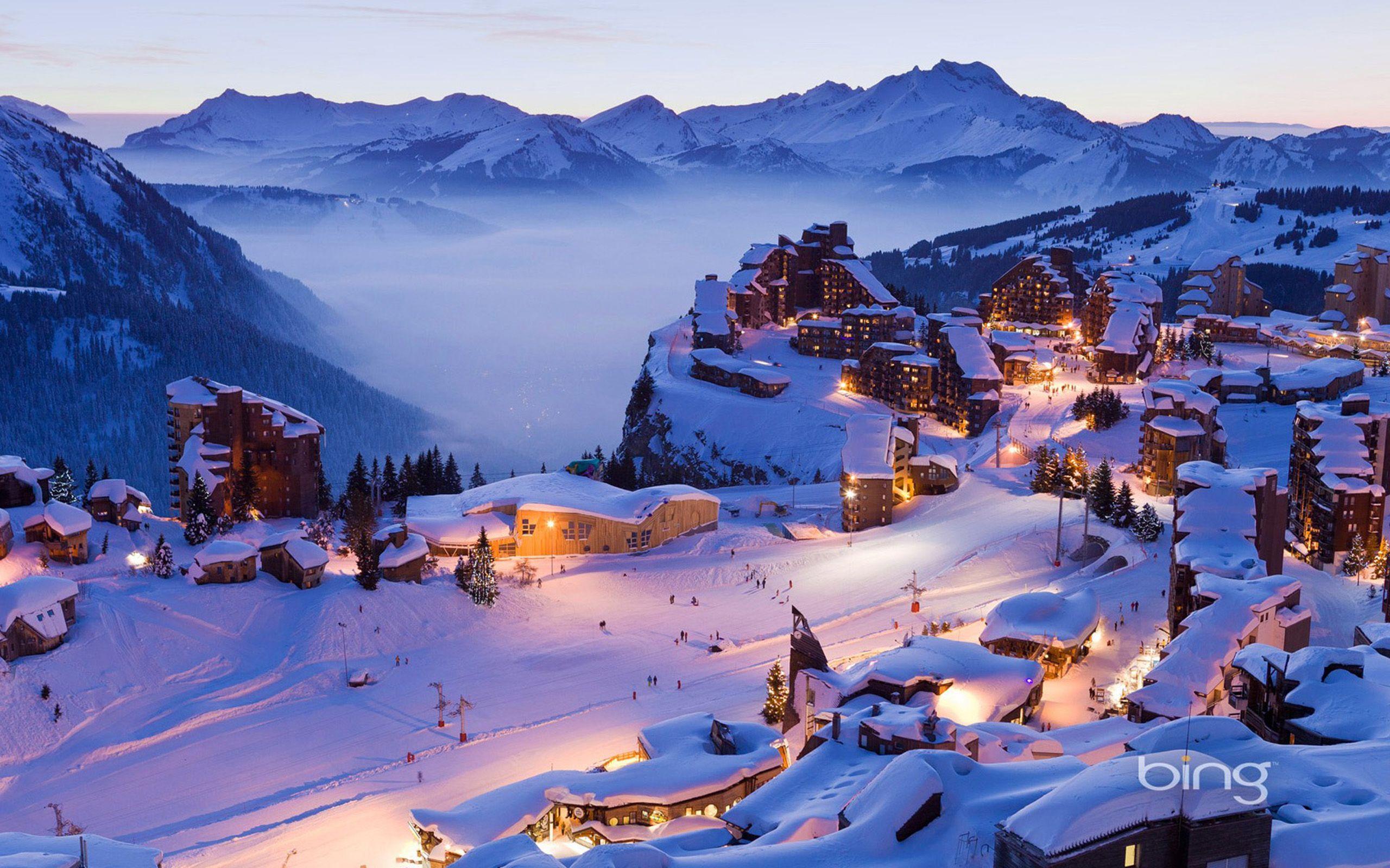 Ski Town Wallpaper Free Ski Town Background