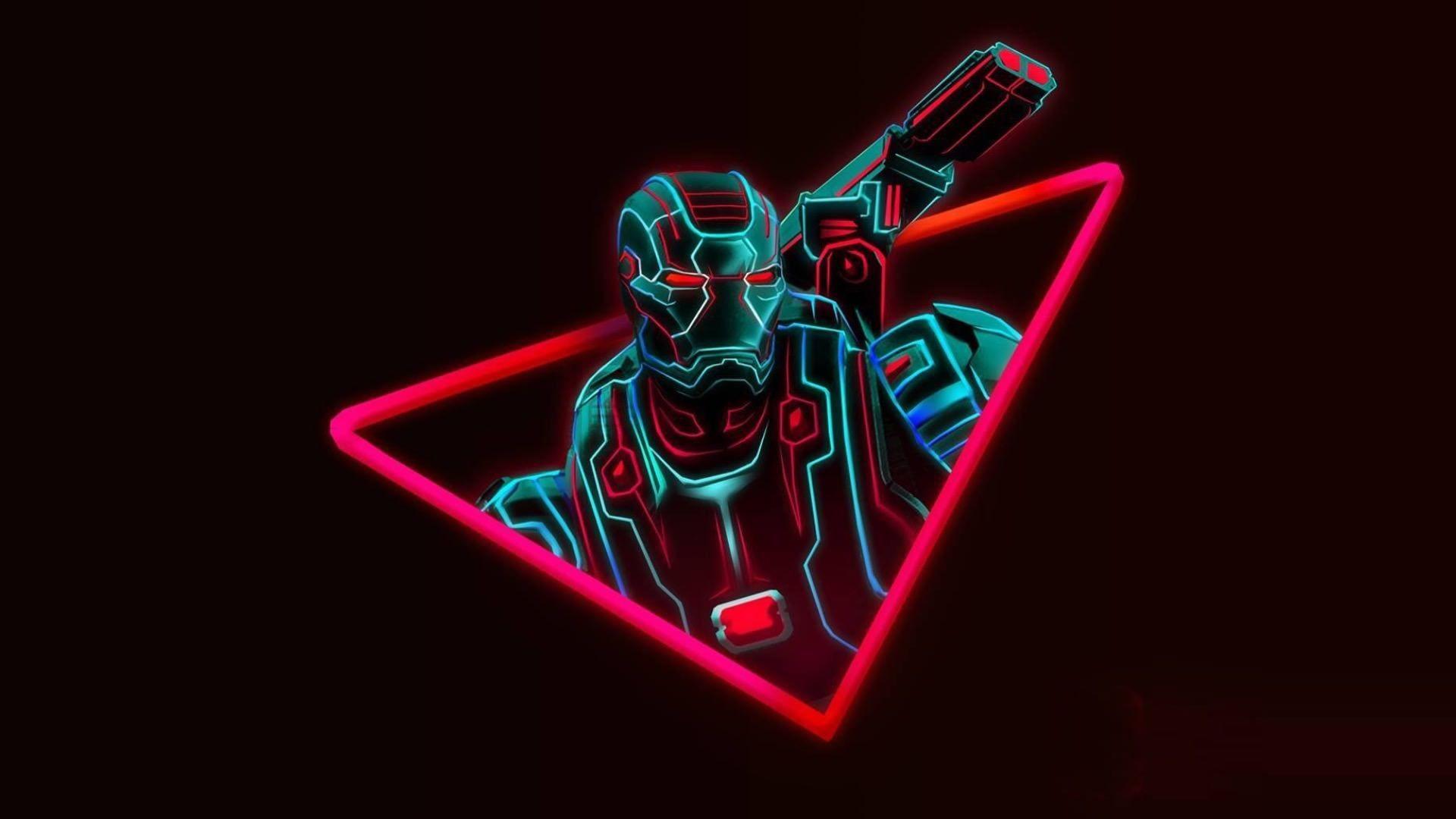 63+ Red Neon Wallpapers