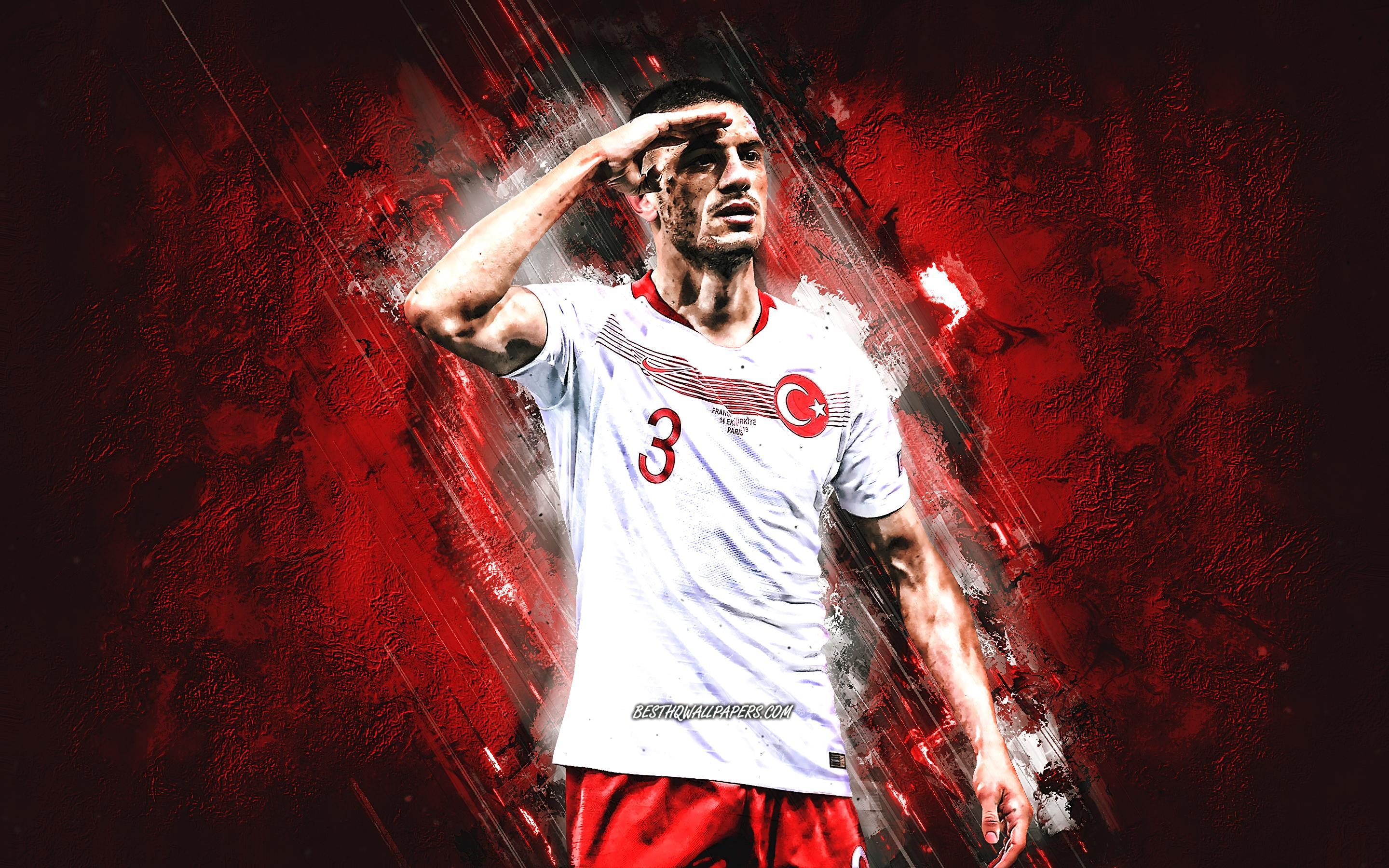 Download wallpaper Merih Demiral, Turkish national team