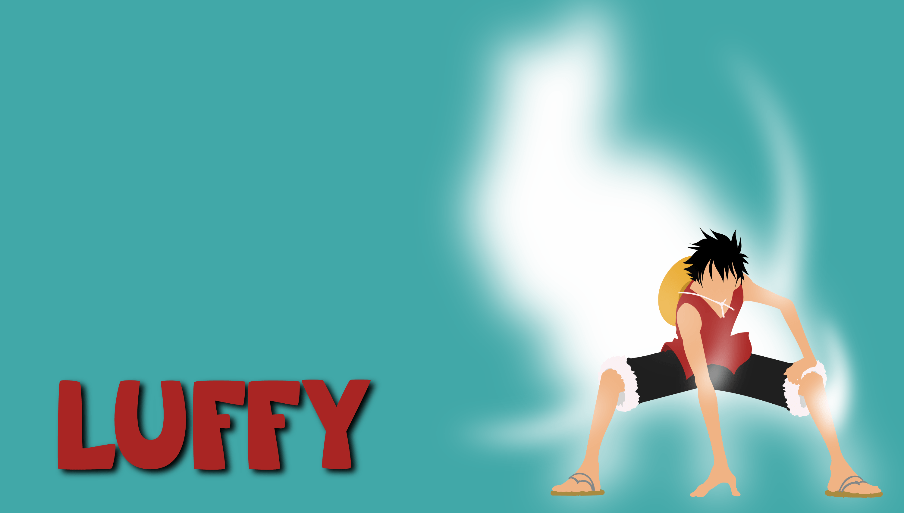 Gear 2nd Minimalist Luffy Wallpaper