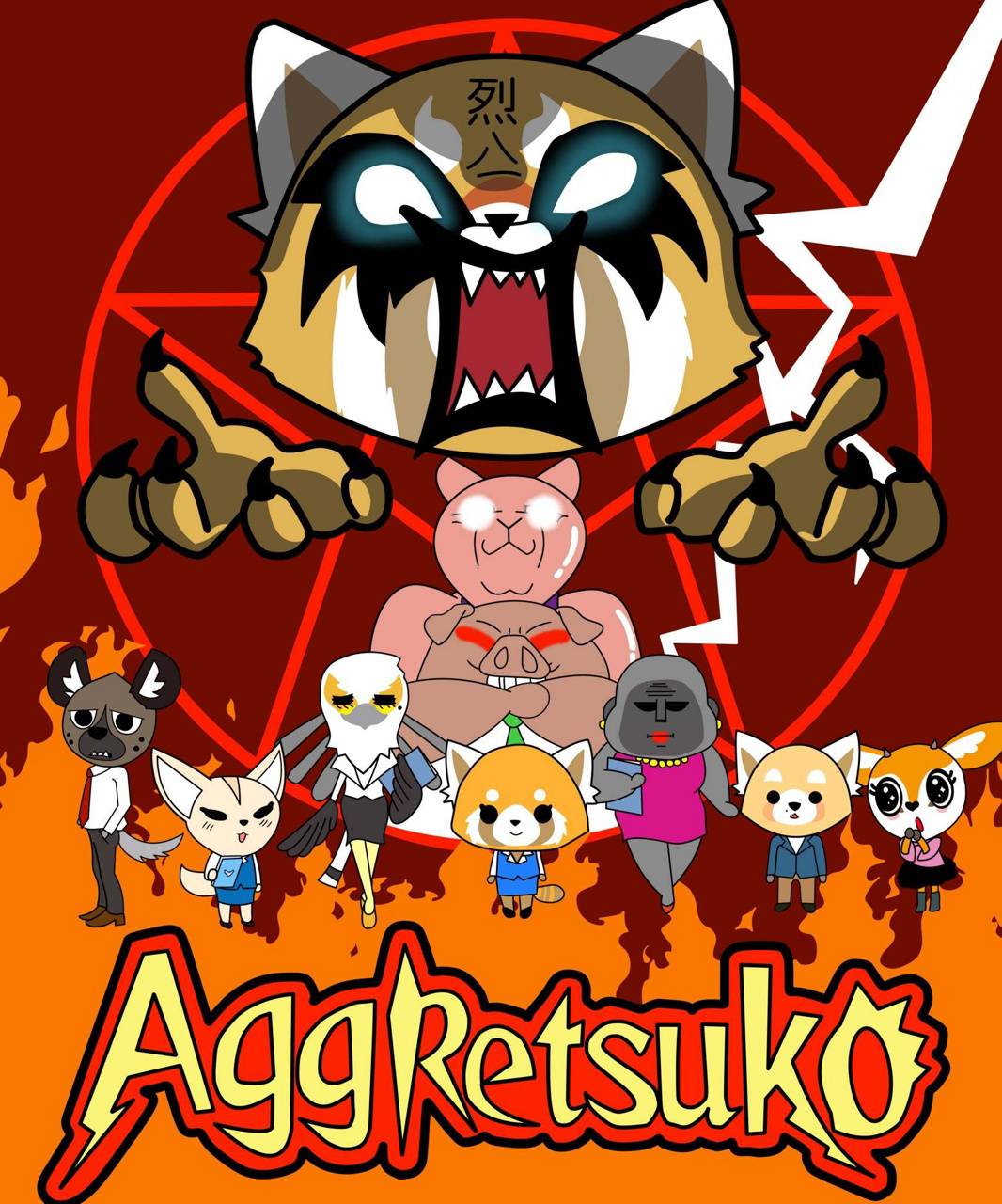 Aggretsuko Phone Wallpapers - Wallpaper Cave