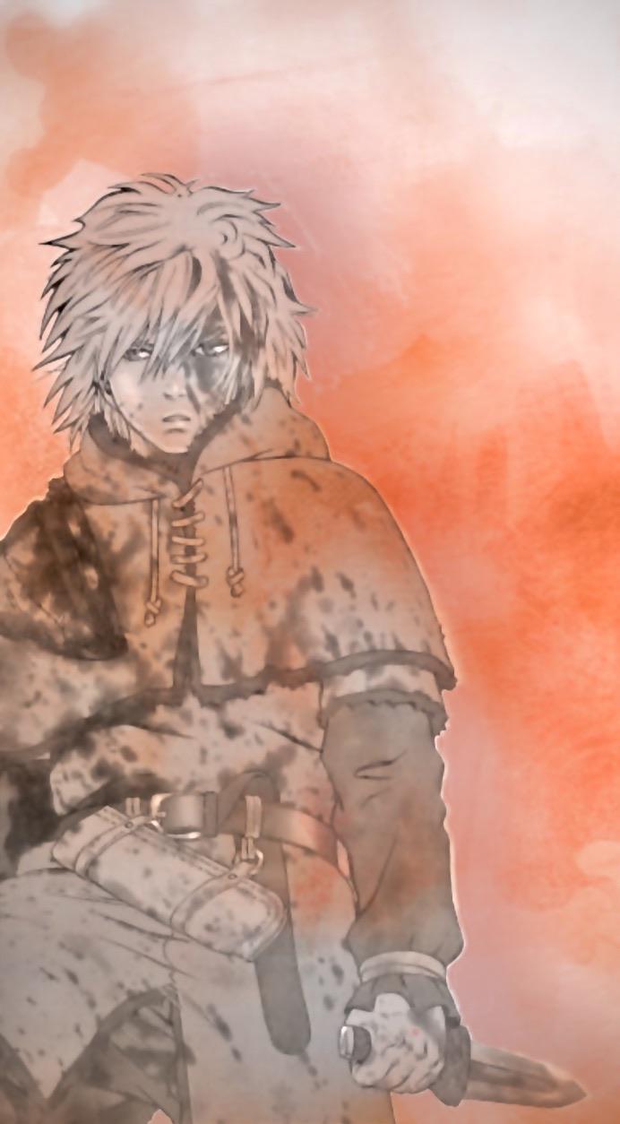 SPOILERLESS I made an iPhone wallpaper of Thorfinn
