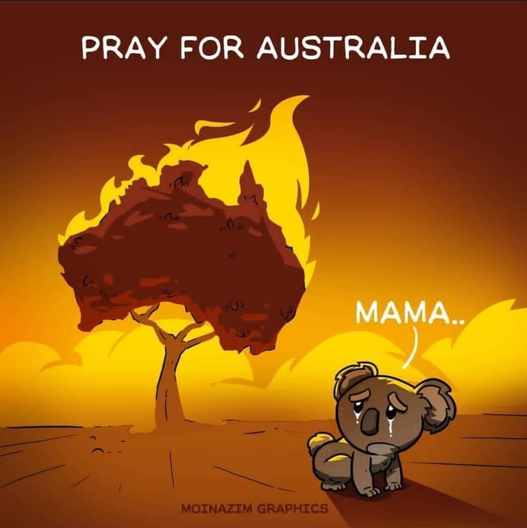 Pray for Australia wallpaper