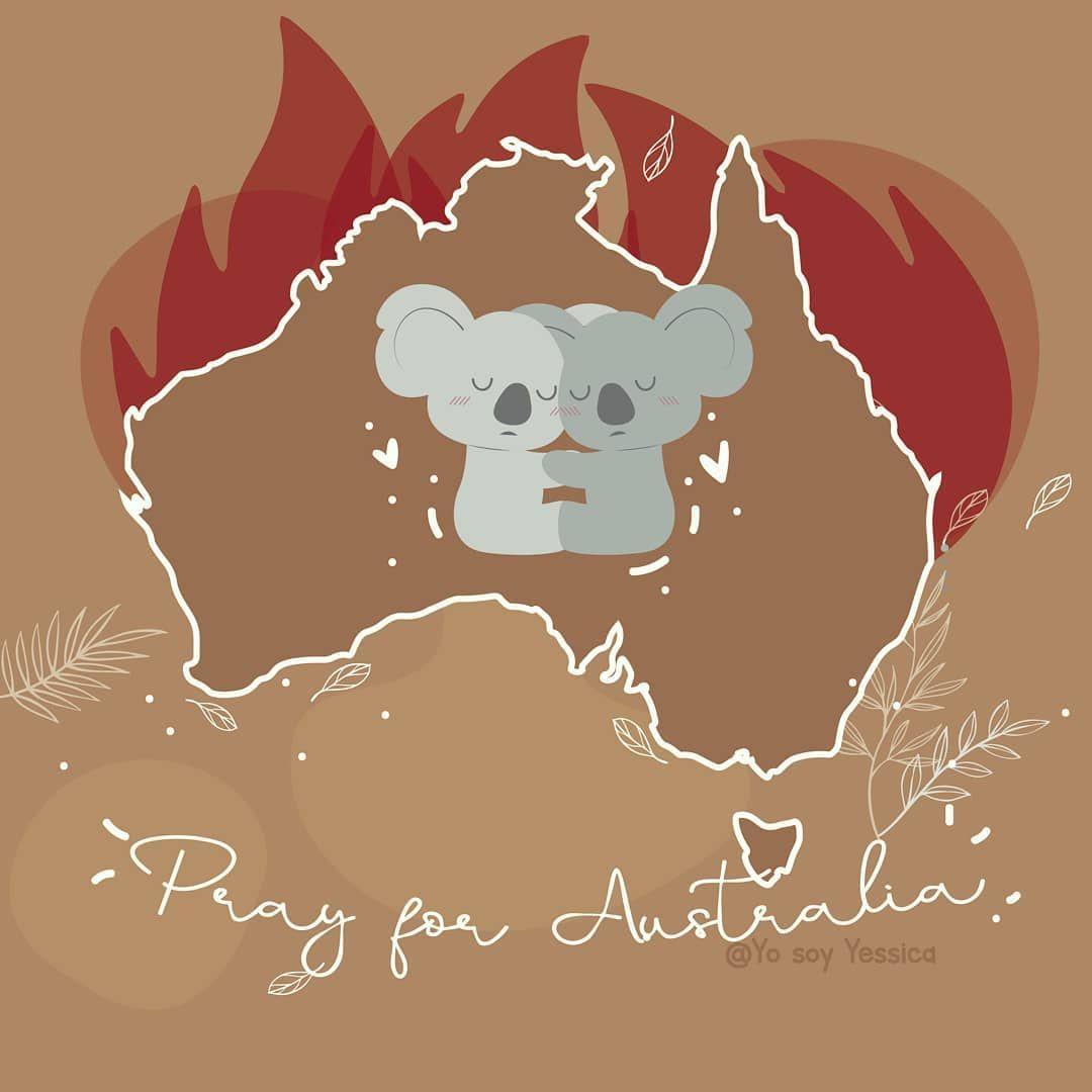 Pray for Australia wallpaper