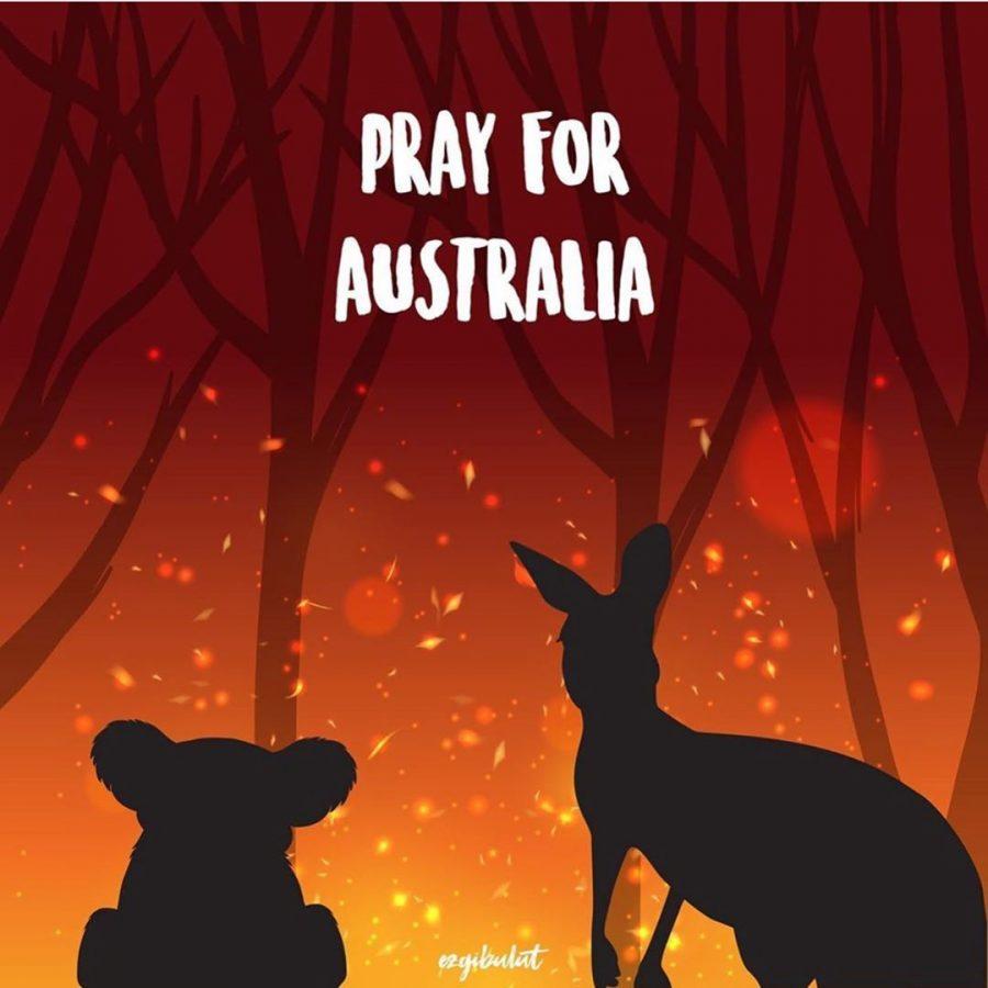 Pray for Australia wallpaper