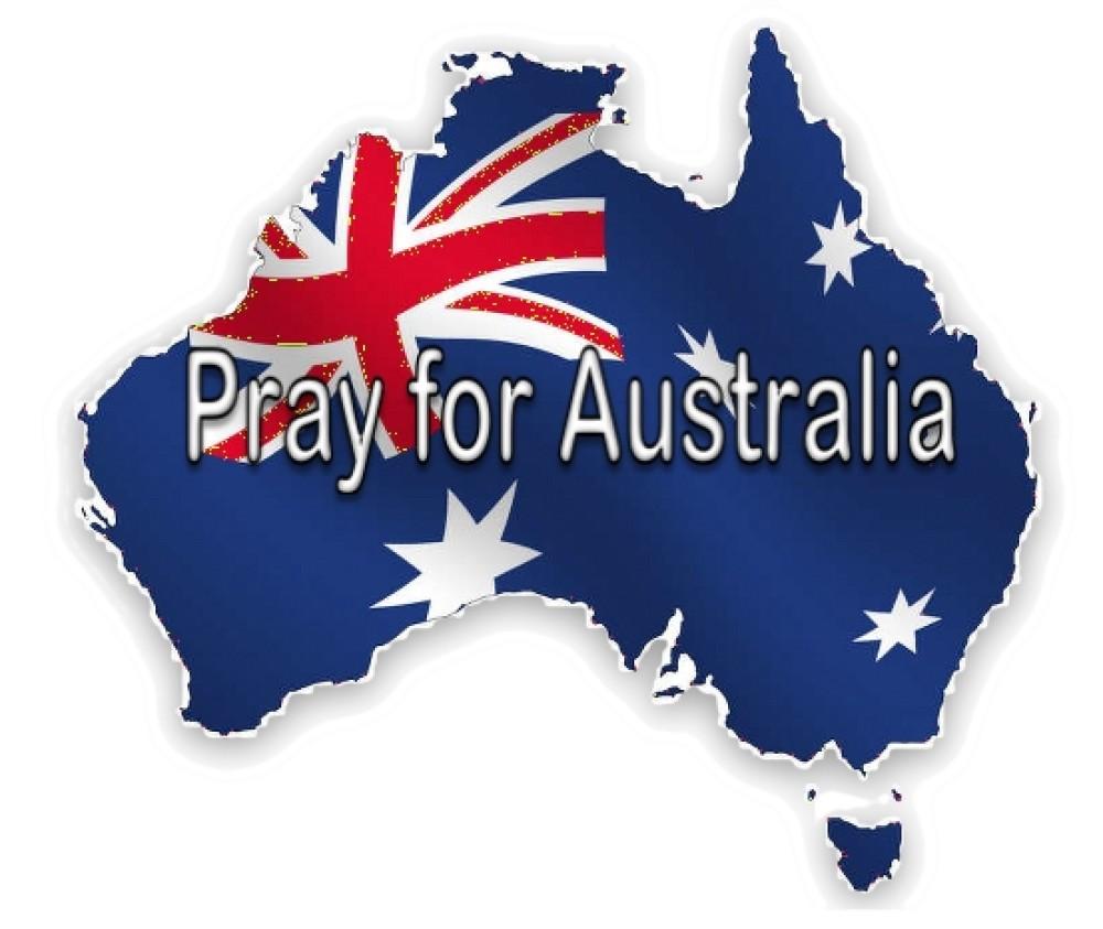 Pray for Australia wallpaper