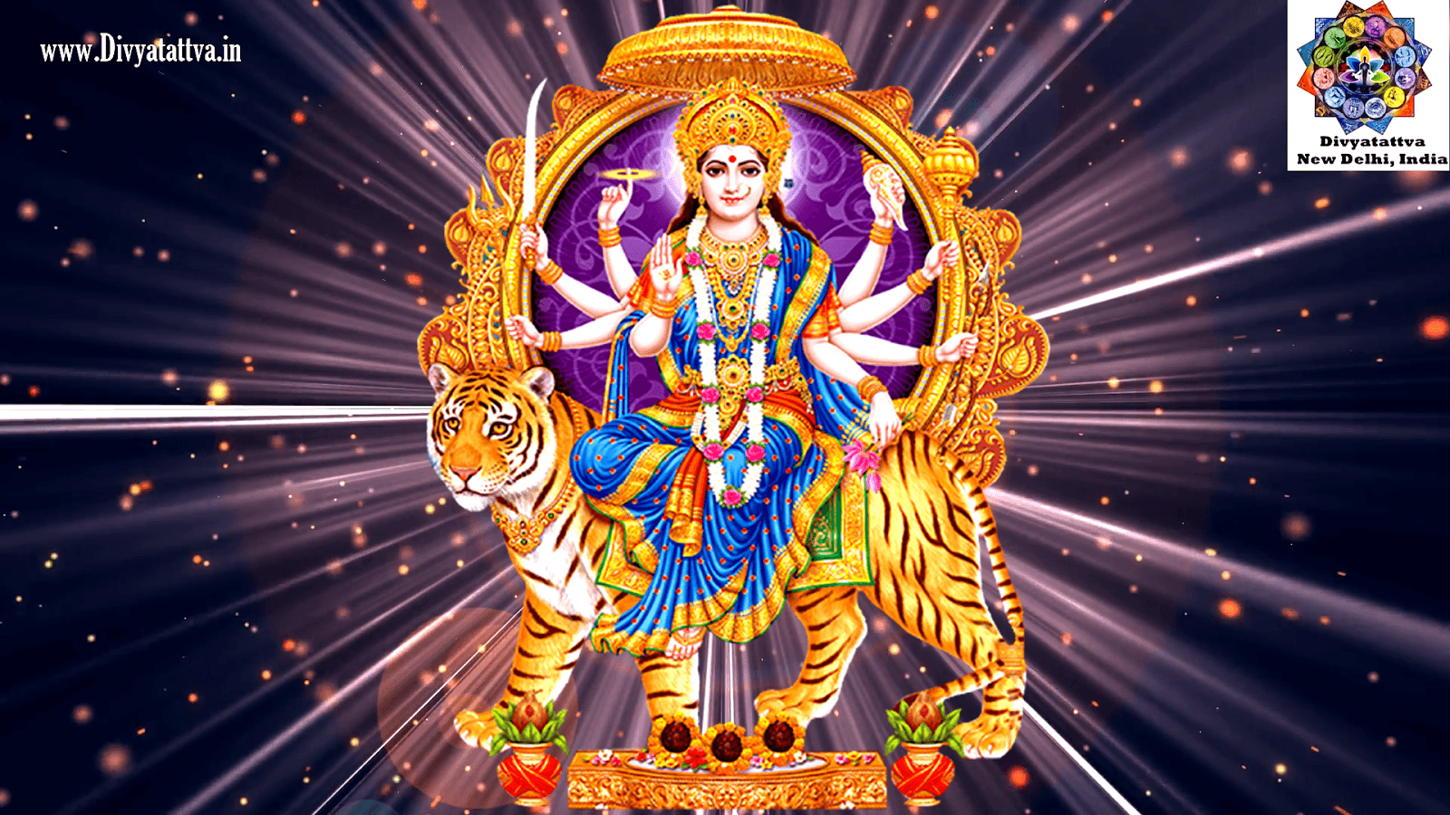 Maa Durga HD Wallpaper, Goddess Durga Image, Devi
