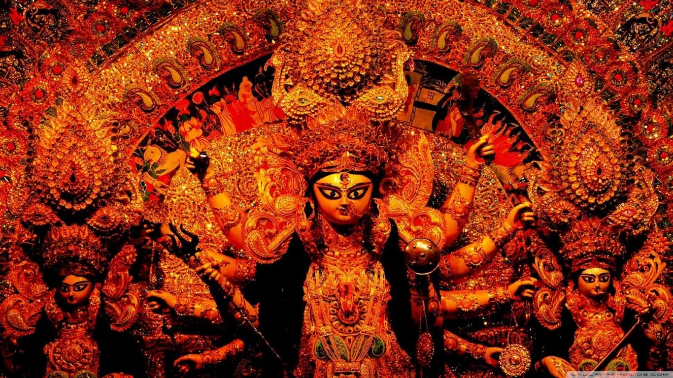 Durga Desktop HD Wallpaper. The Champion Wallpaper