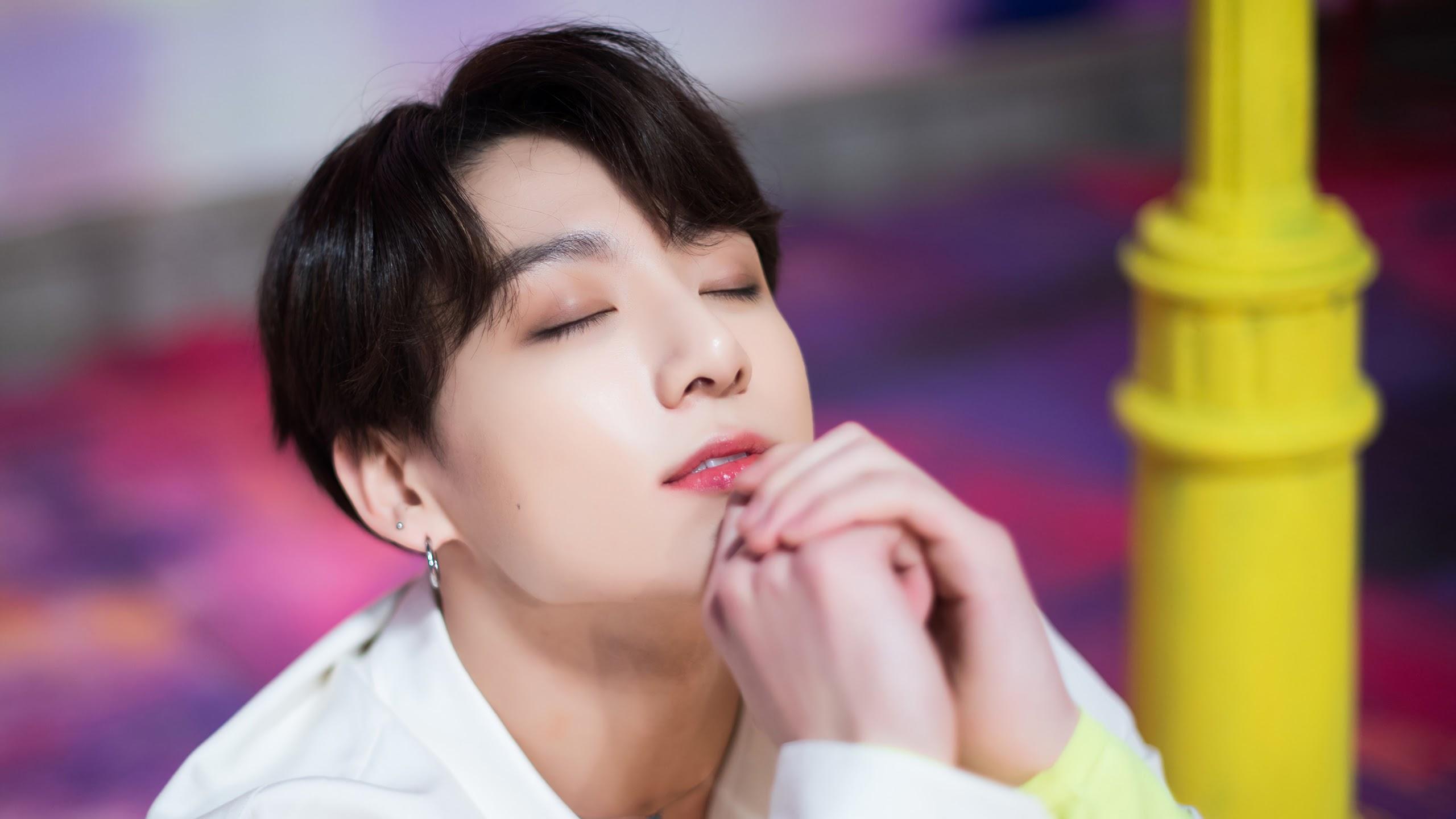 Jungkook BTS Boy With Luv 4K Wallpaper