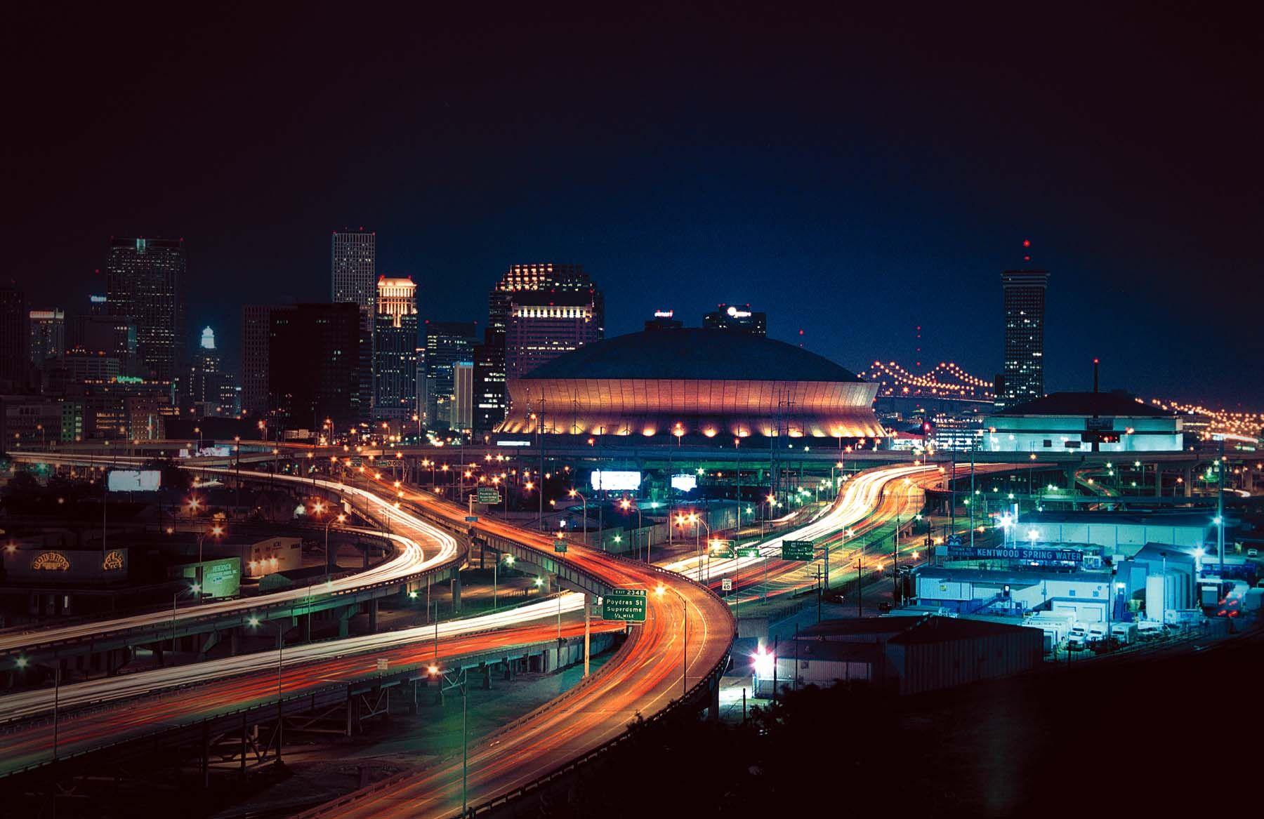 New Orleans City Night Wallpaper. New Orleans Summer