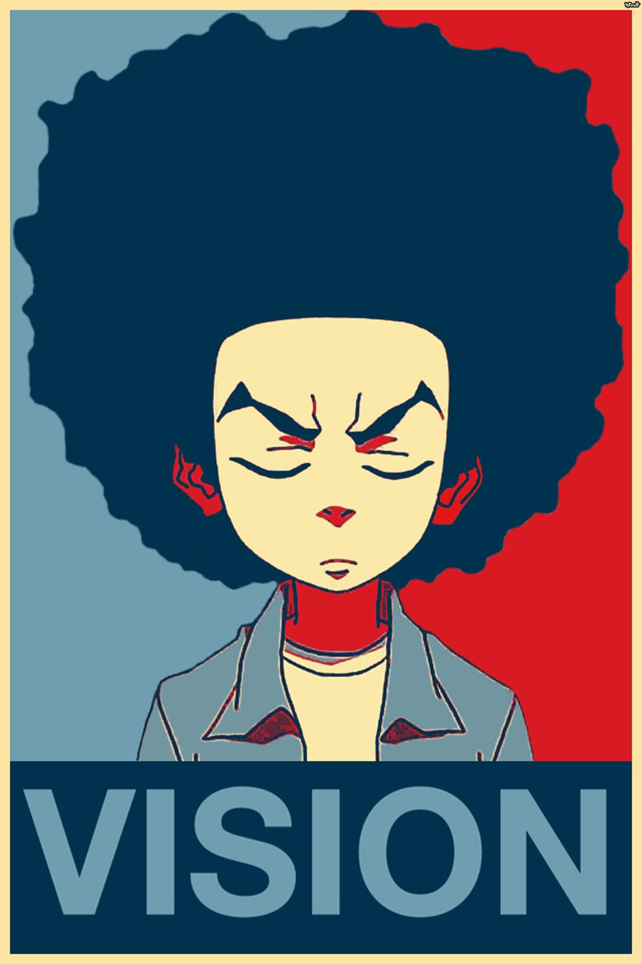 Huey Freeman The Boondocks  Minimalist by SykotixUK