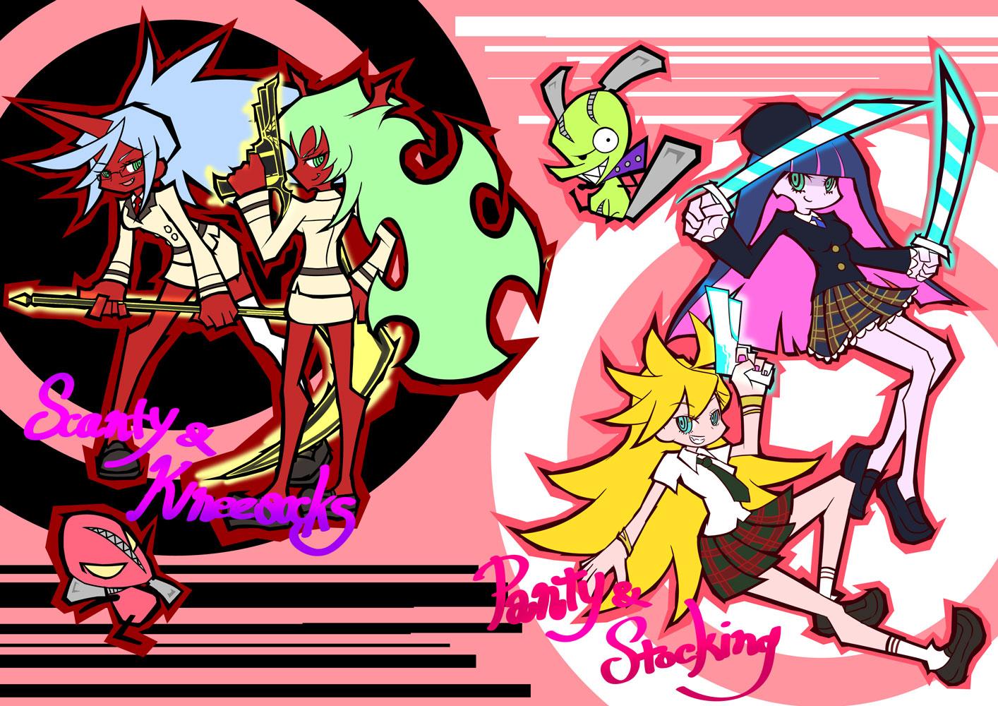 Panty & Stocking with Garterbelt Wallpaper and Background