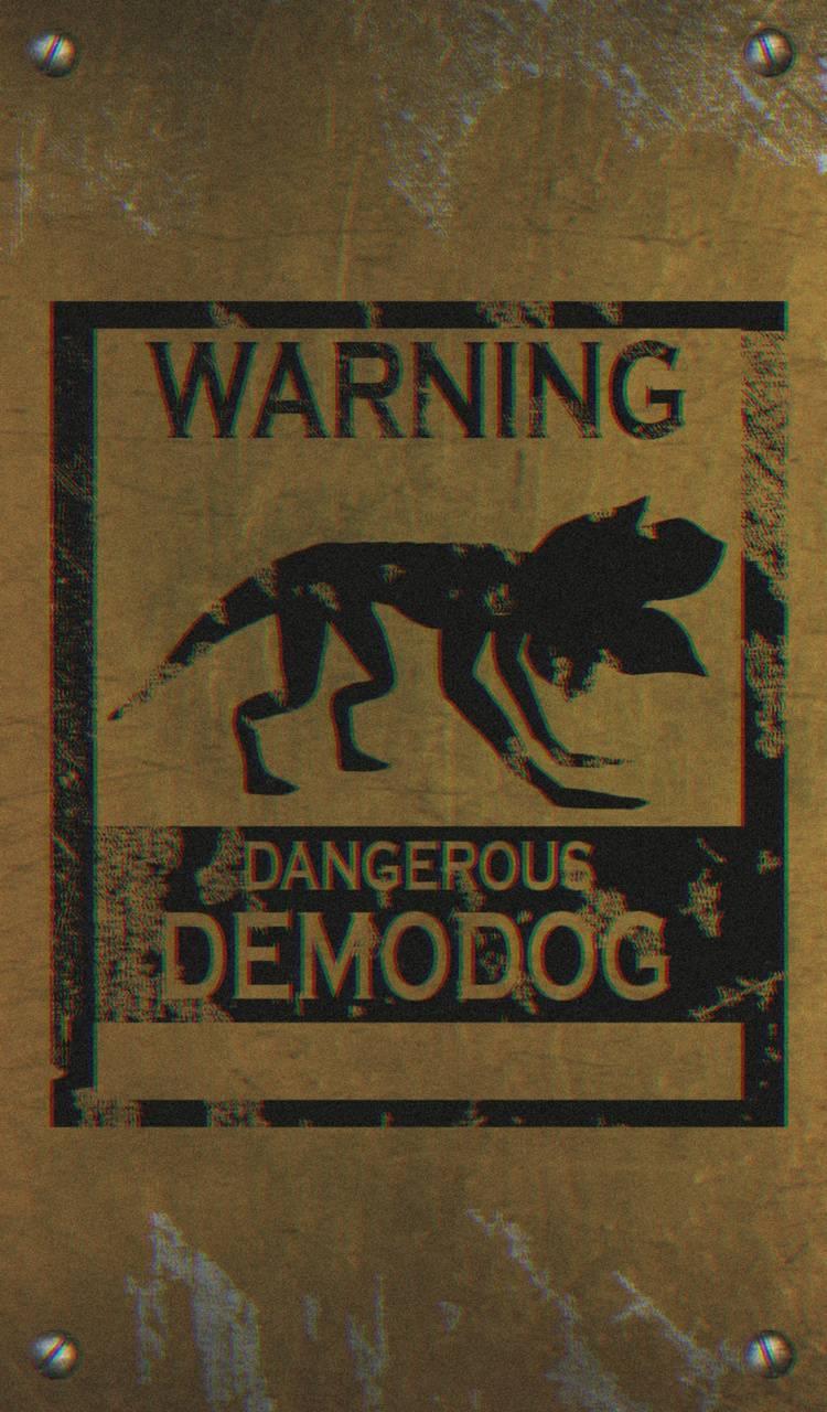 WARNING DEMODOG wallpaper